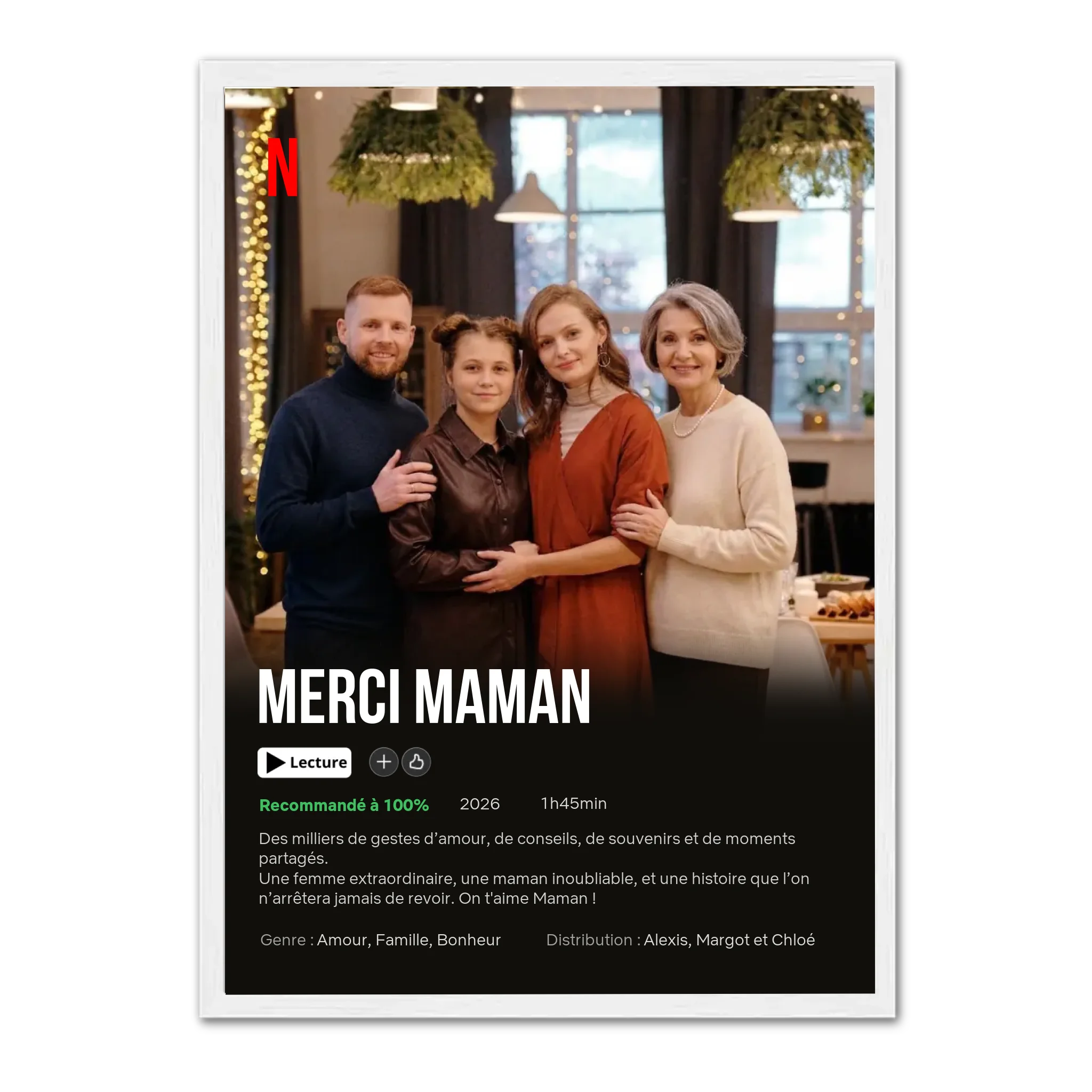Notre Propre Film (Edit. Maman) - Affiche personnalisée