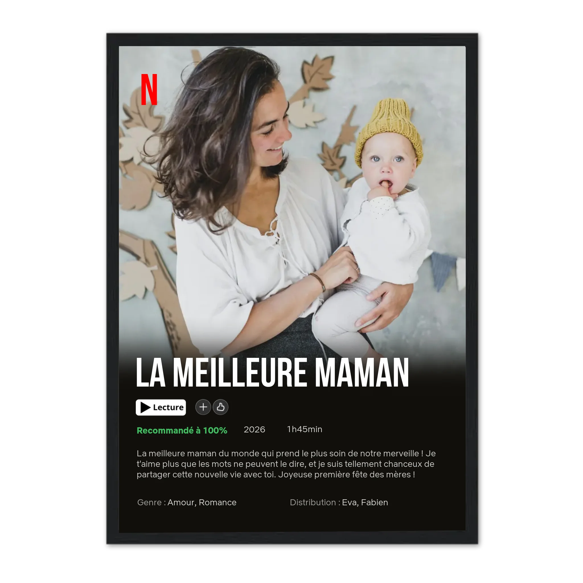 Notre Propre Film (Edition Maman) - Affiche personnalisée