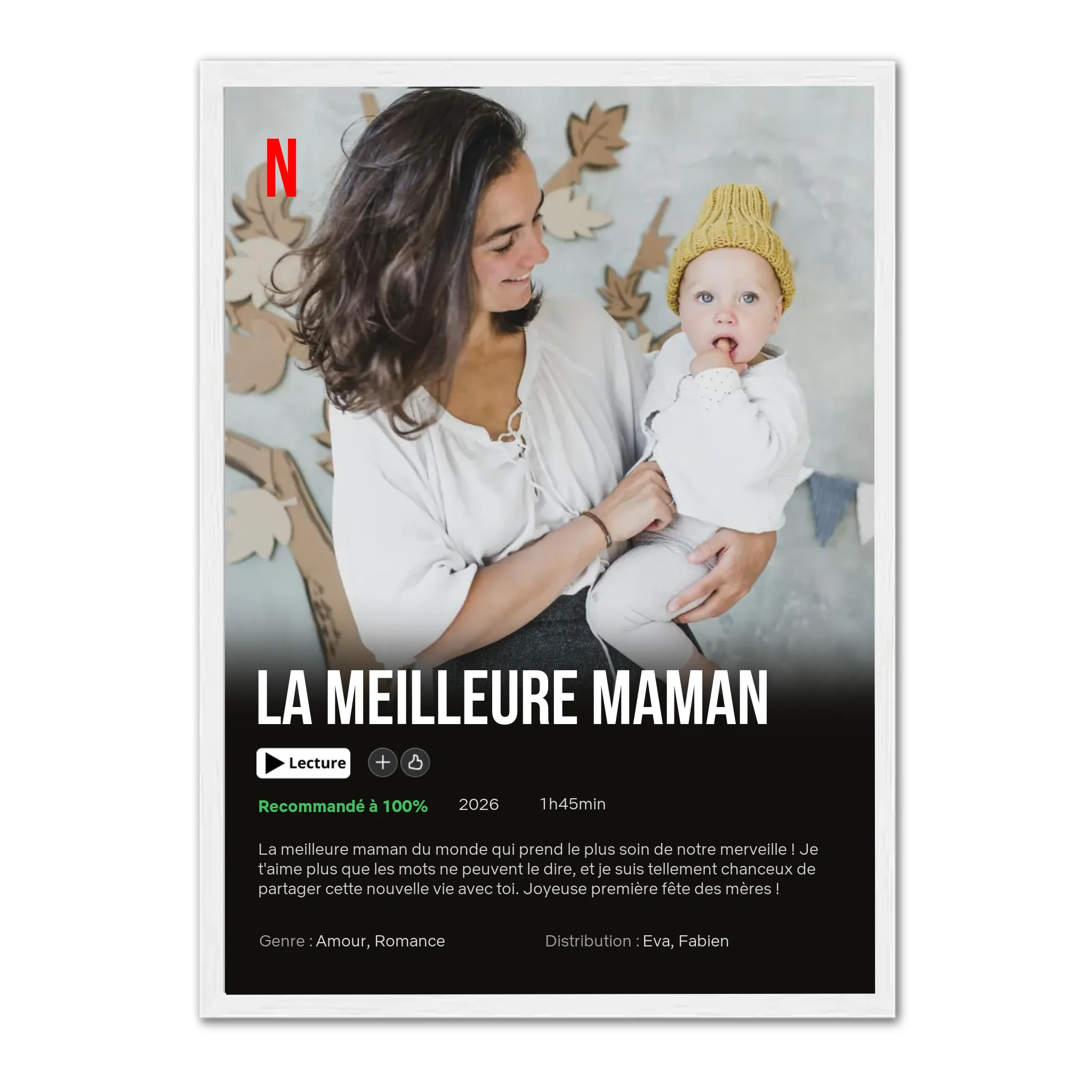 Notre Propre Film (Edition Maman) - Affiche personnalisée