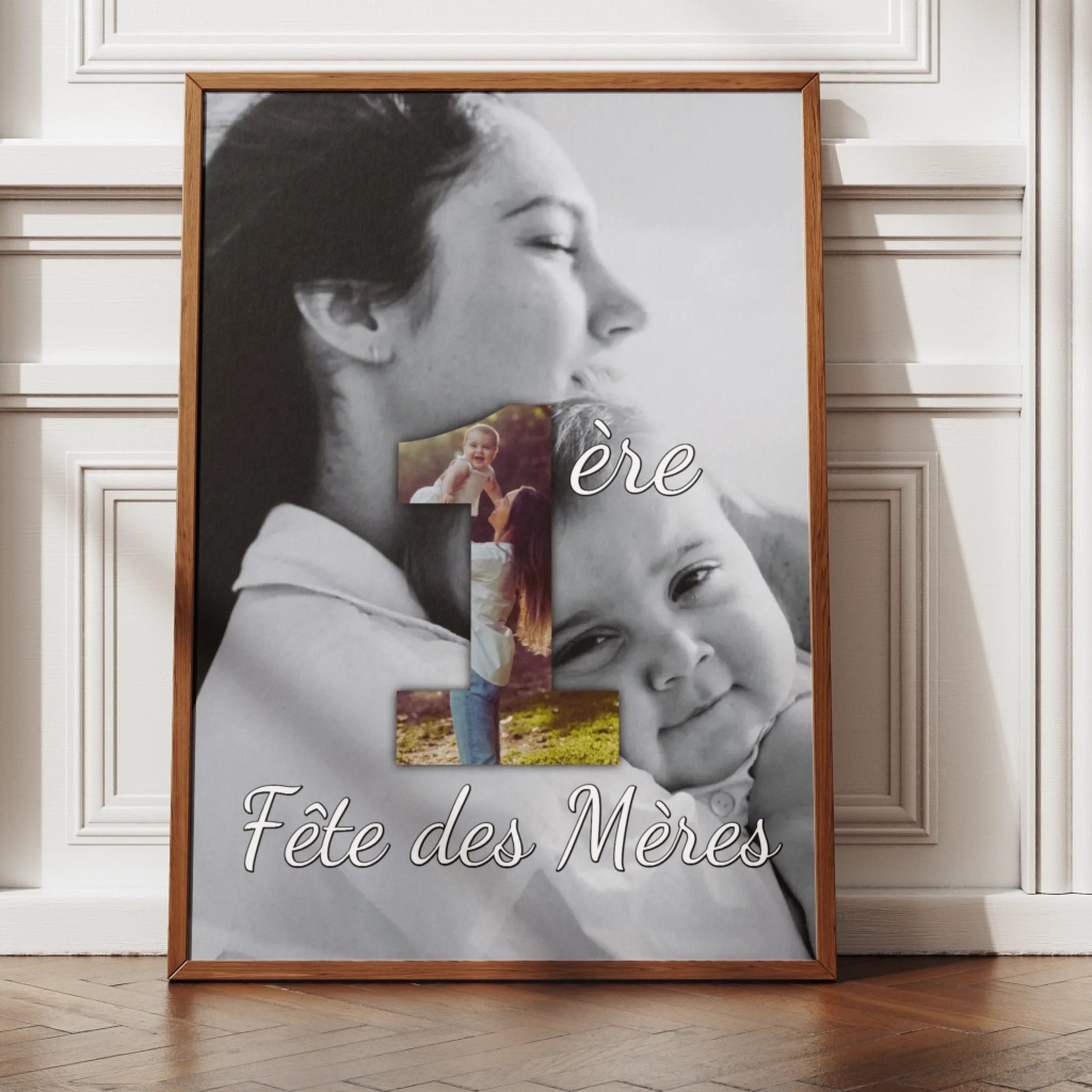 1ère fête des mères - Affiche personnalisée
