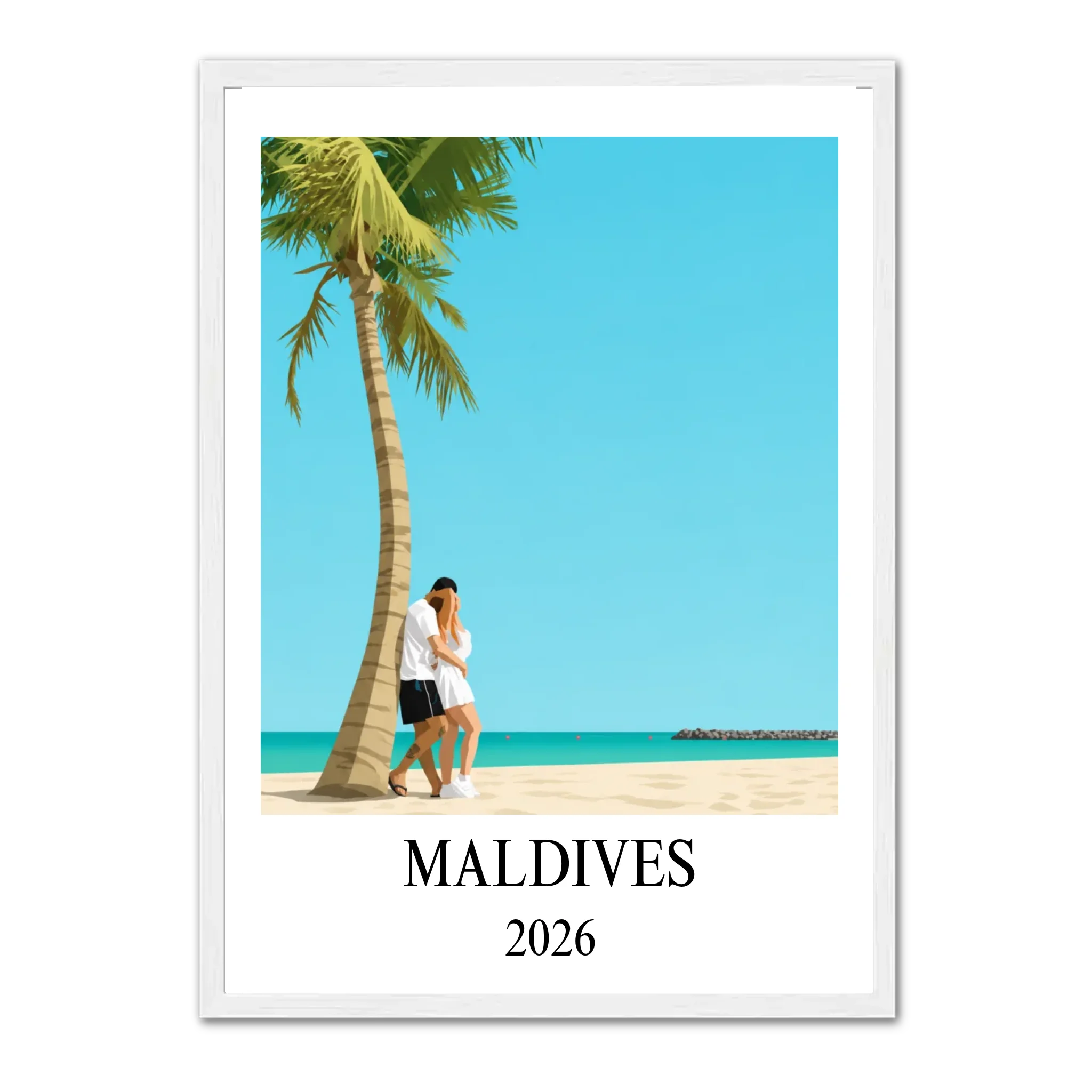 Vacances - Affiche personnalisée
