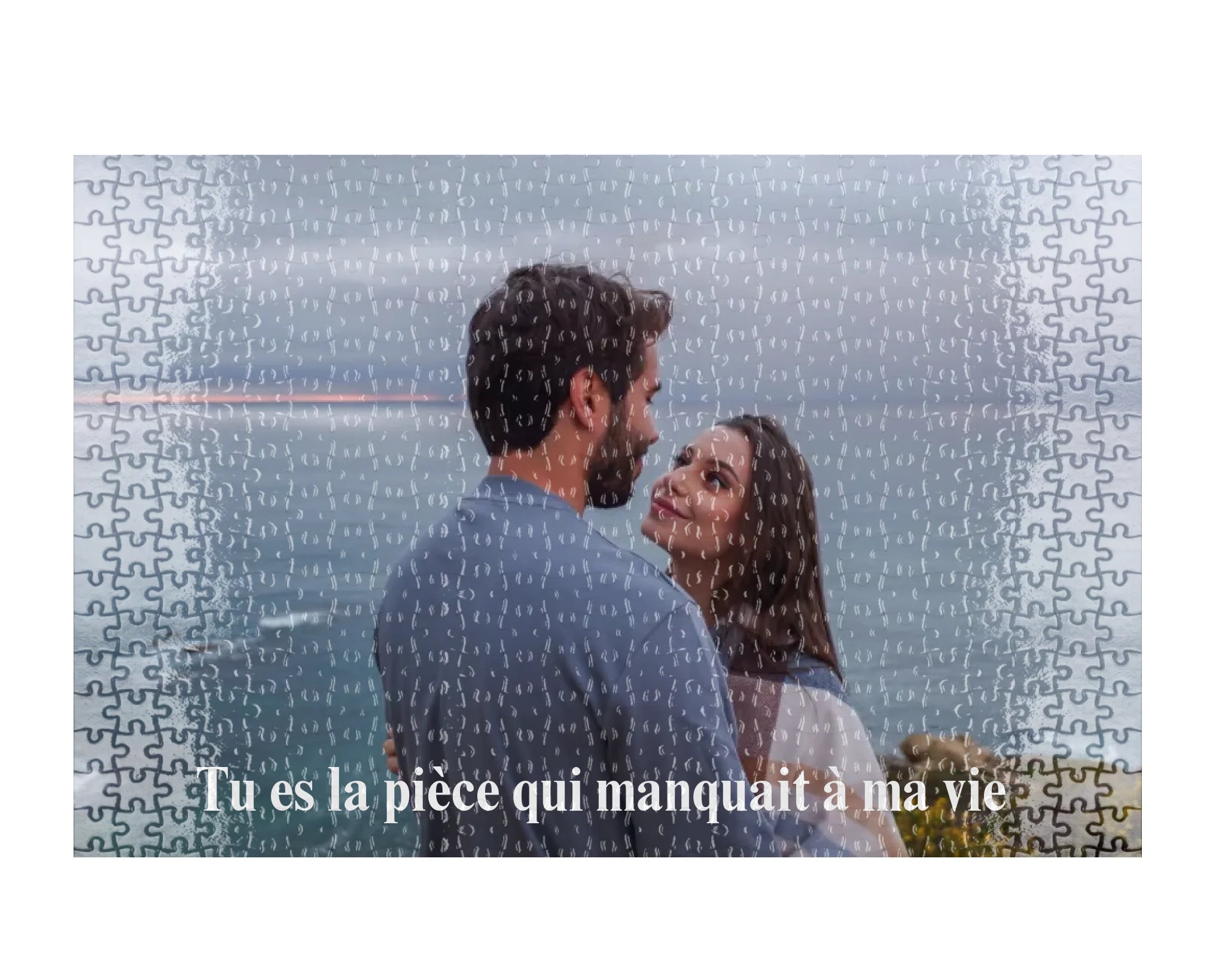 Couple - Puzzle personnalisé