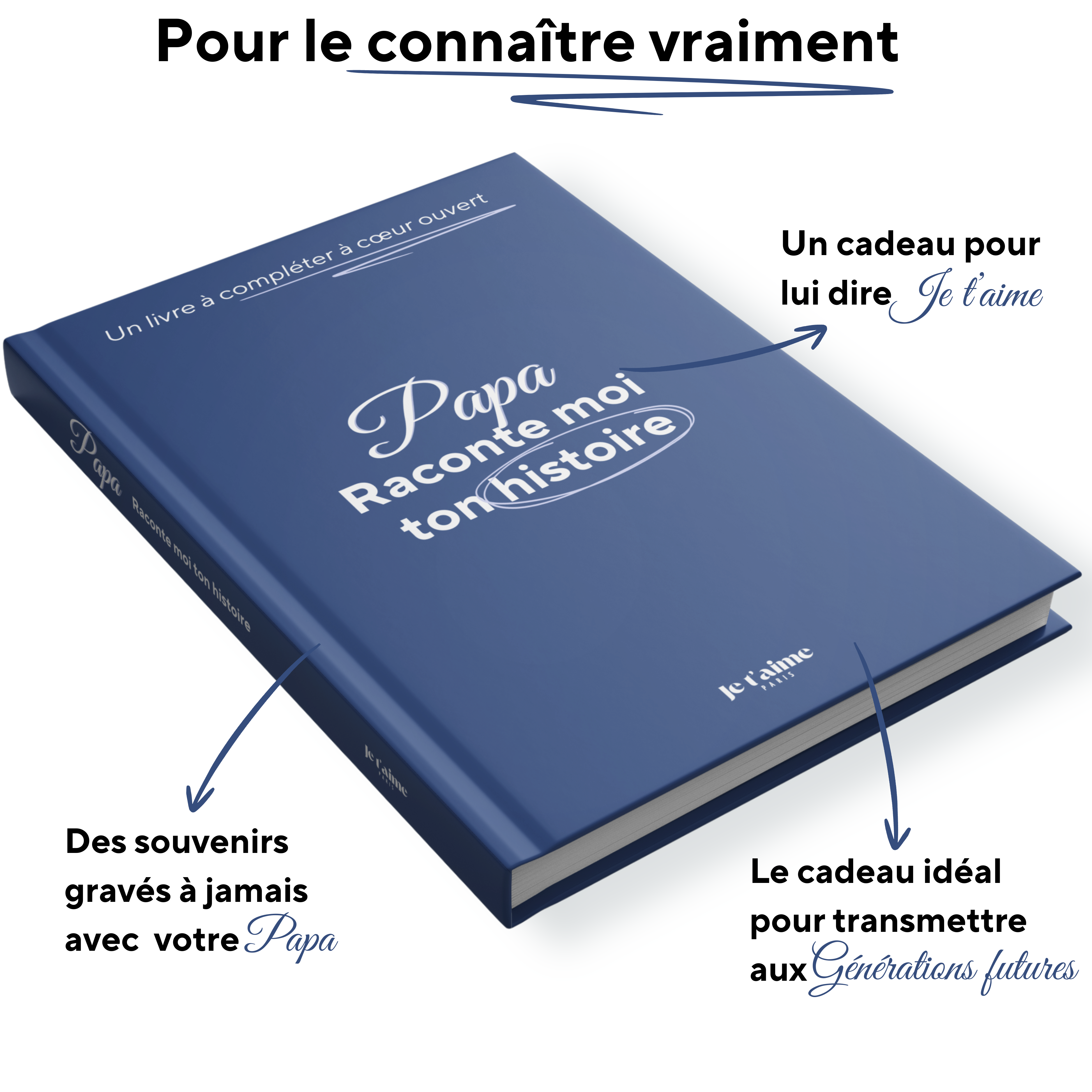 Papa raconte-moi ton histoire - Livre