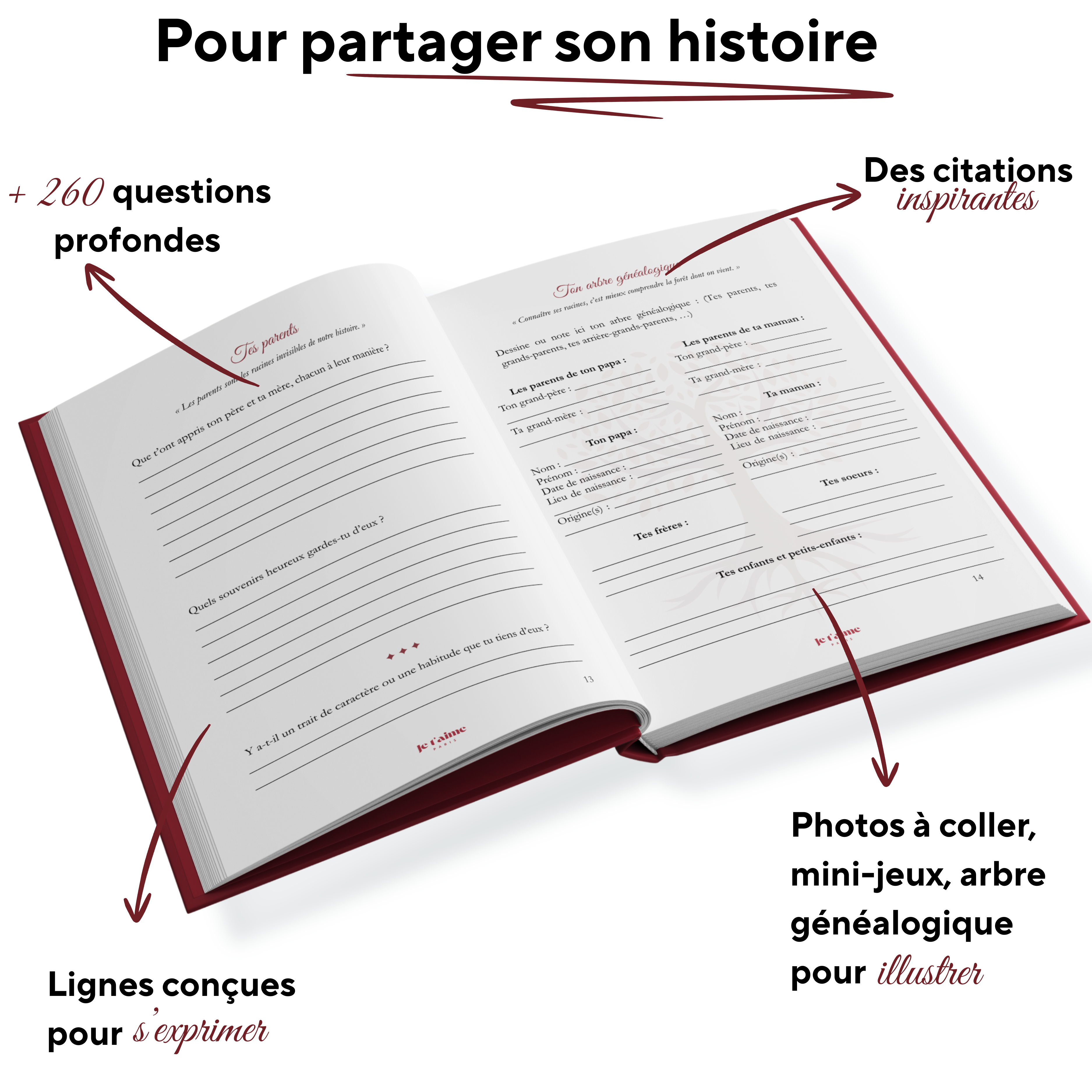 Raconte-moi ton histoire - Livre