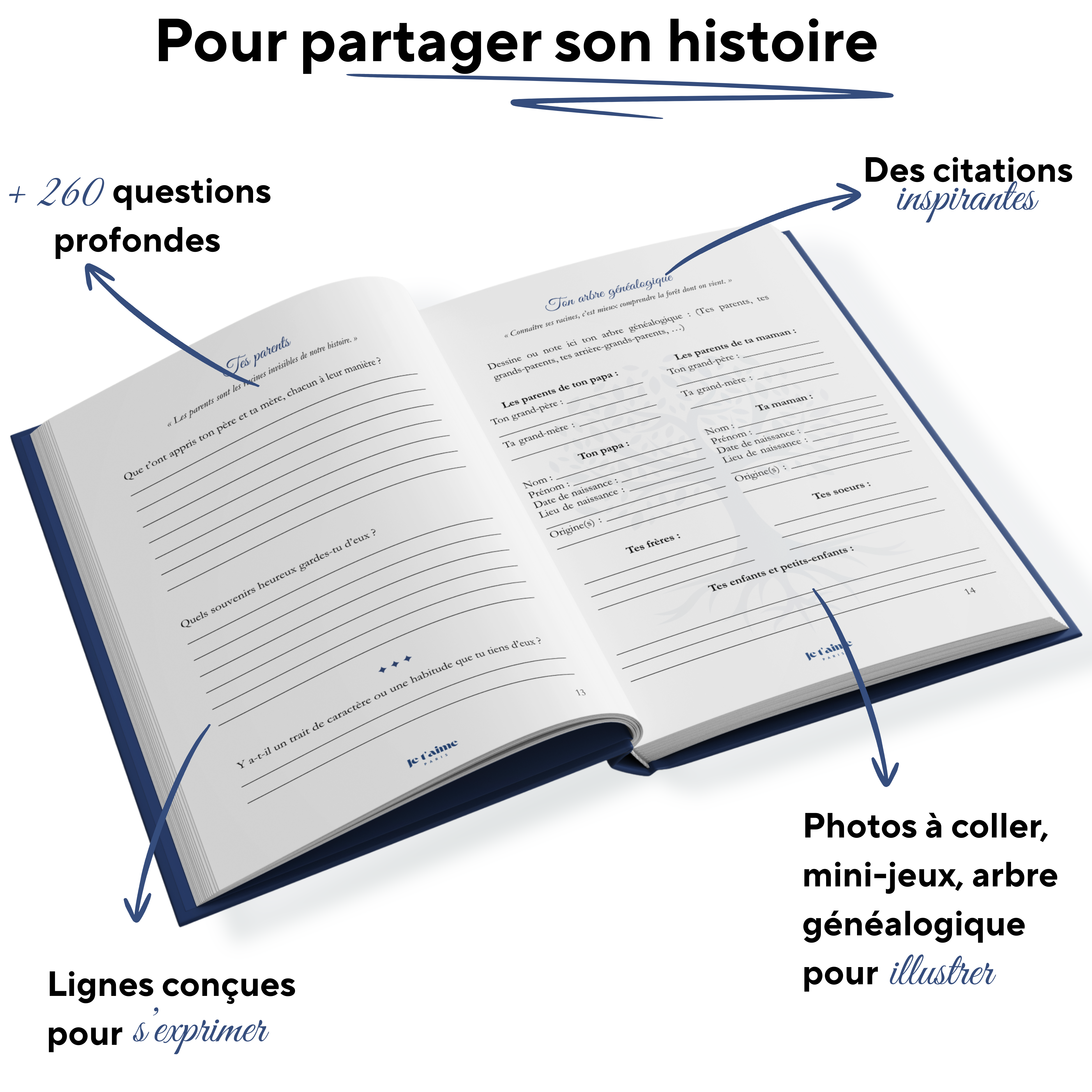 Raconte-moi ton histoire - Livre