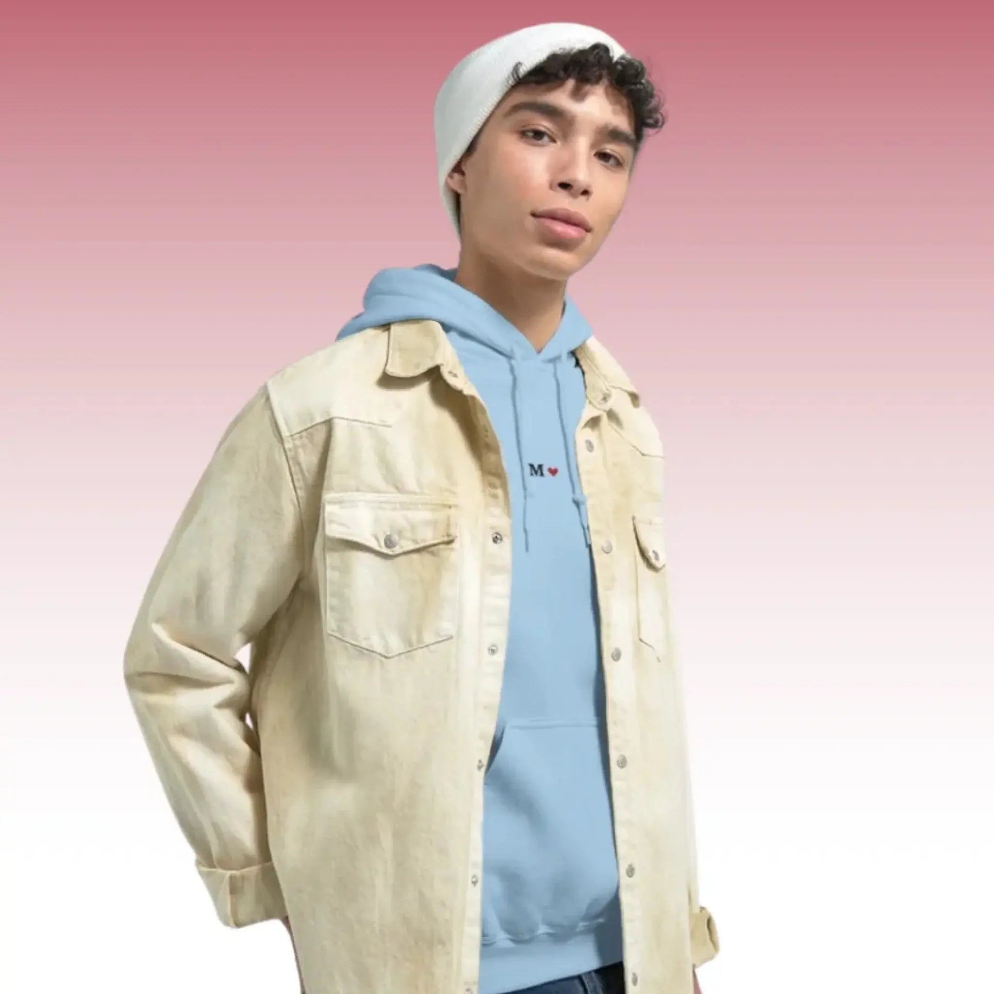 Pull à capuche brodée - Unisexe Product vendor