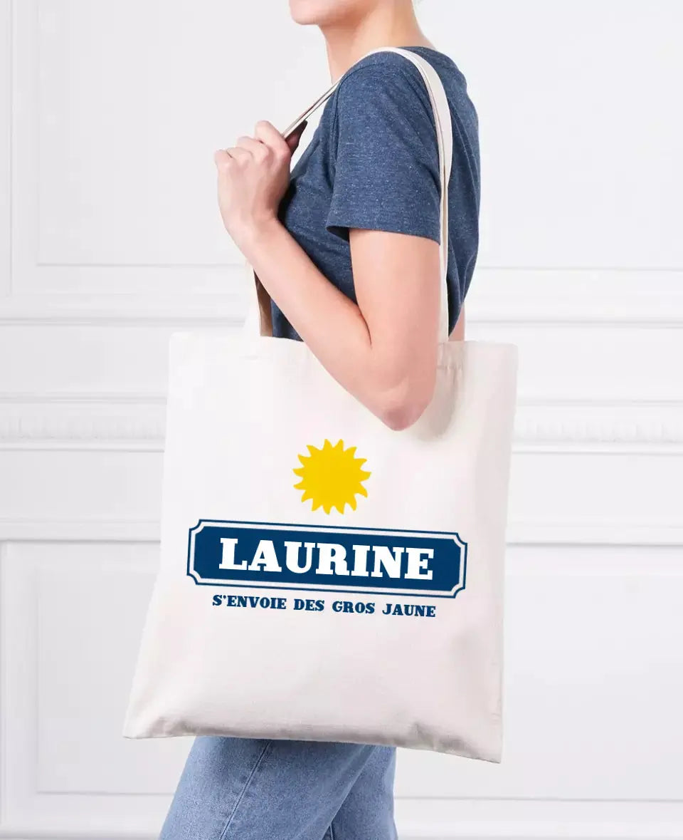 Tote-Bag Ricard Personnalisé Tote-Bag-Blanc-Standard-sized-tote-bag Gelato