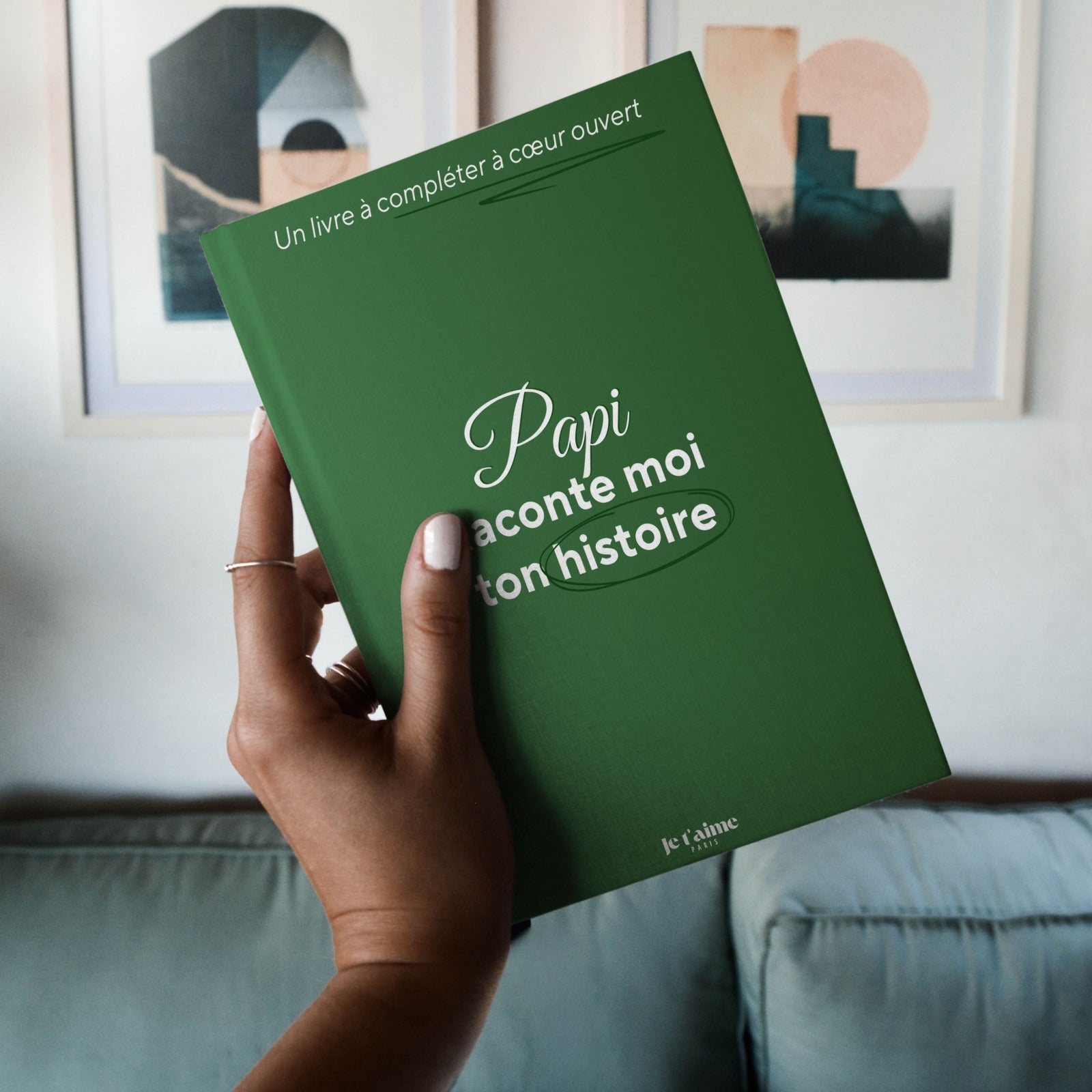 Raconte-moi ton histoire - Livre Jetaimeparis France
