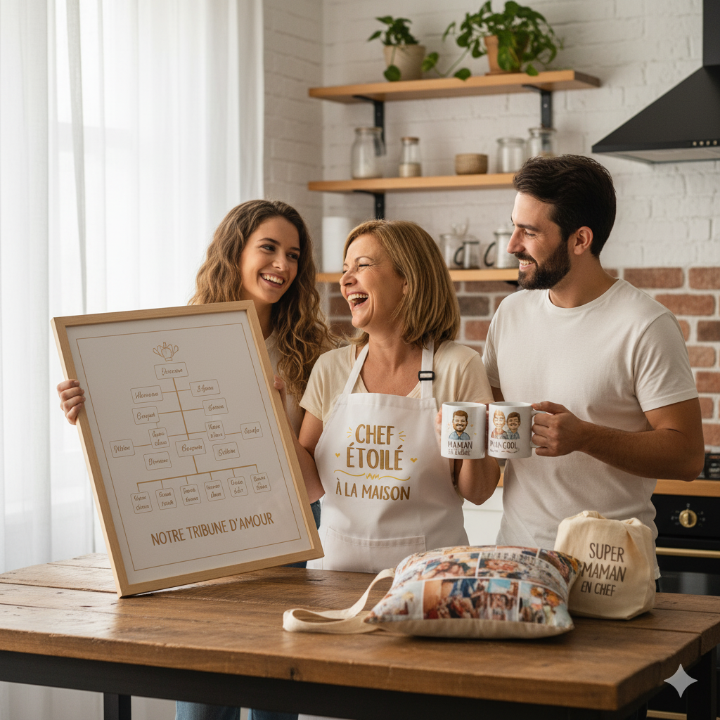 Idées de Cadeaux Personnalisés pour Maman : Surprenez-la avec un Cadeau Unique et Émouvant