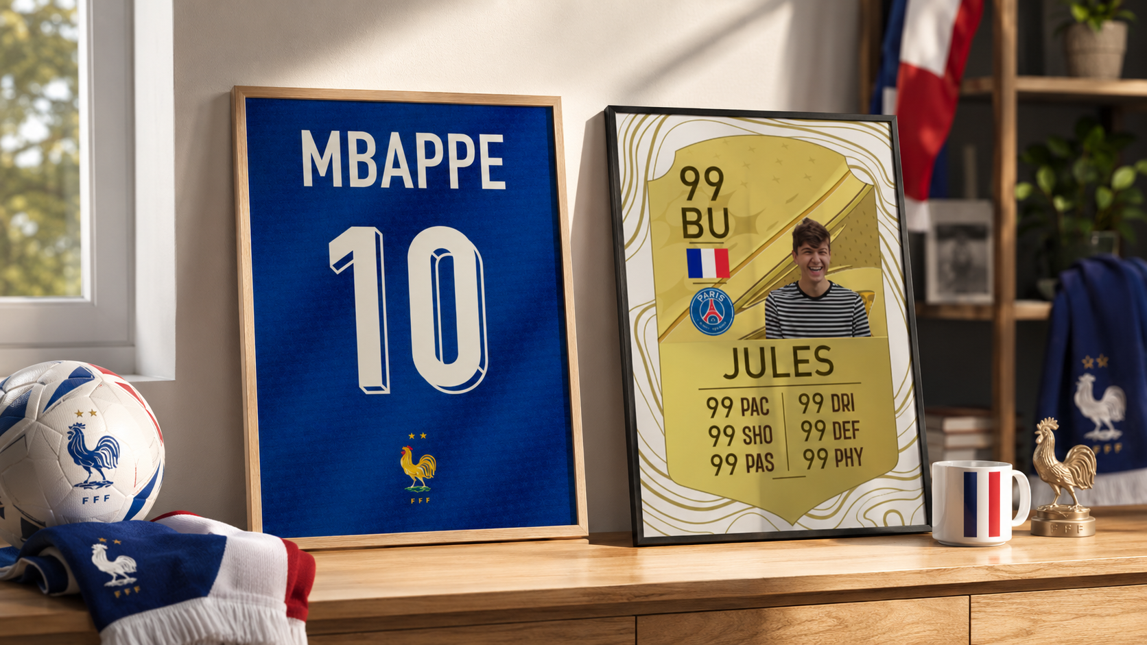 Cadeau personnalisé foot : idées pour un fan de football Jetaimeparis France