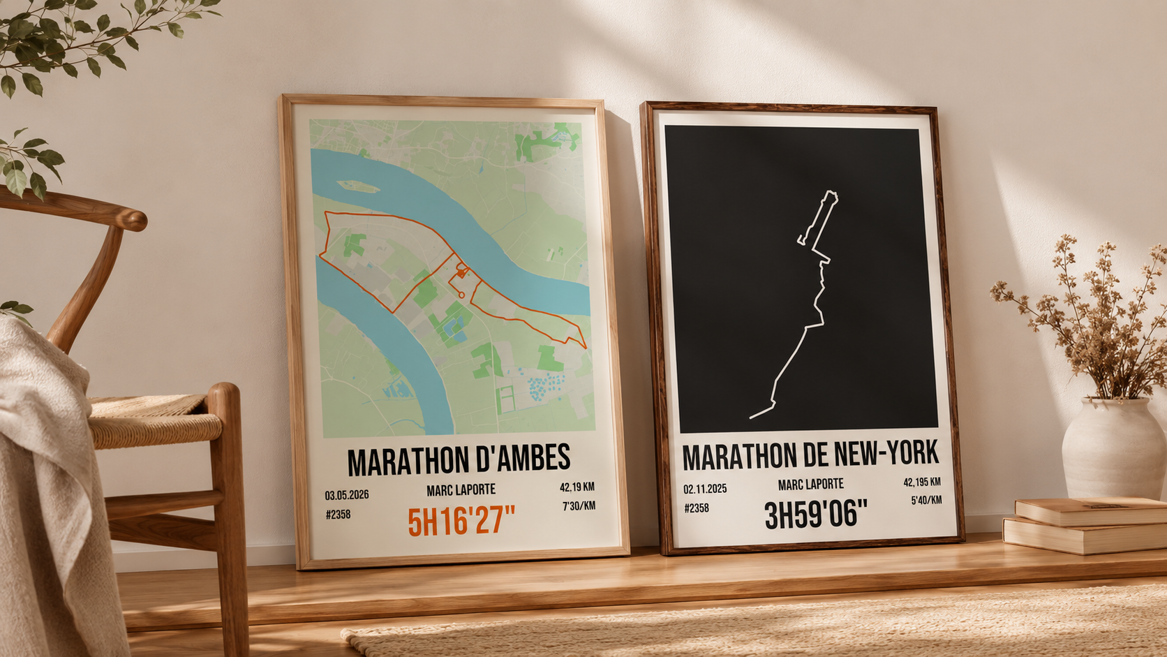 Cadeau personnalisé coureur : idées running et marathon Jetaimeparis France