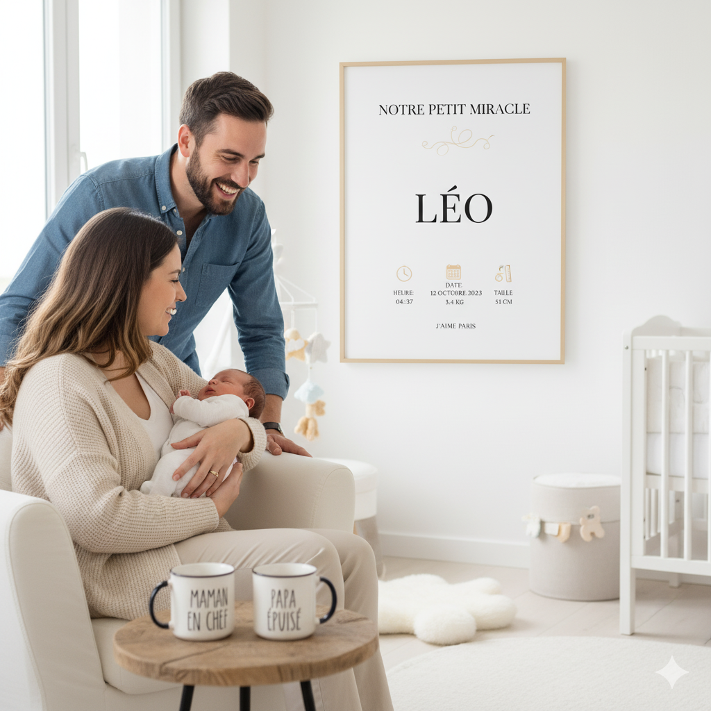 Cadeau Personnalisé pour Naissance : 5 Idées Originales qui Émeuvent à Coup Sûr