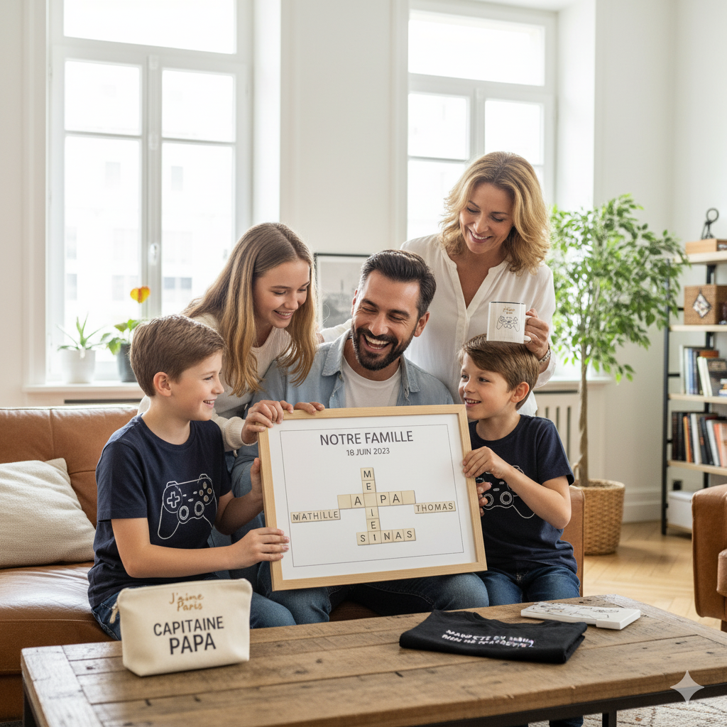 L'idée cadeau pour les papas qui font mouche : nos 5 coups de cœur personnalisés