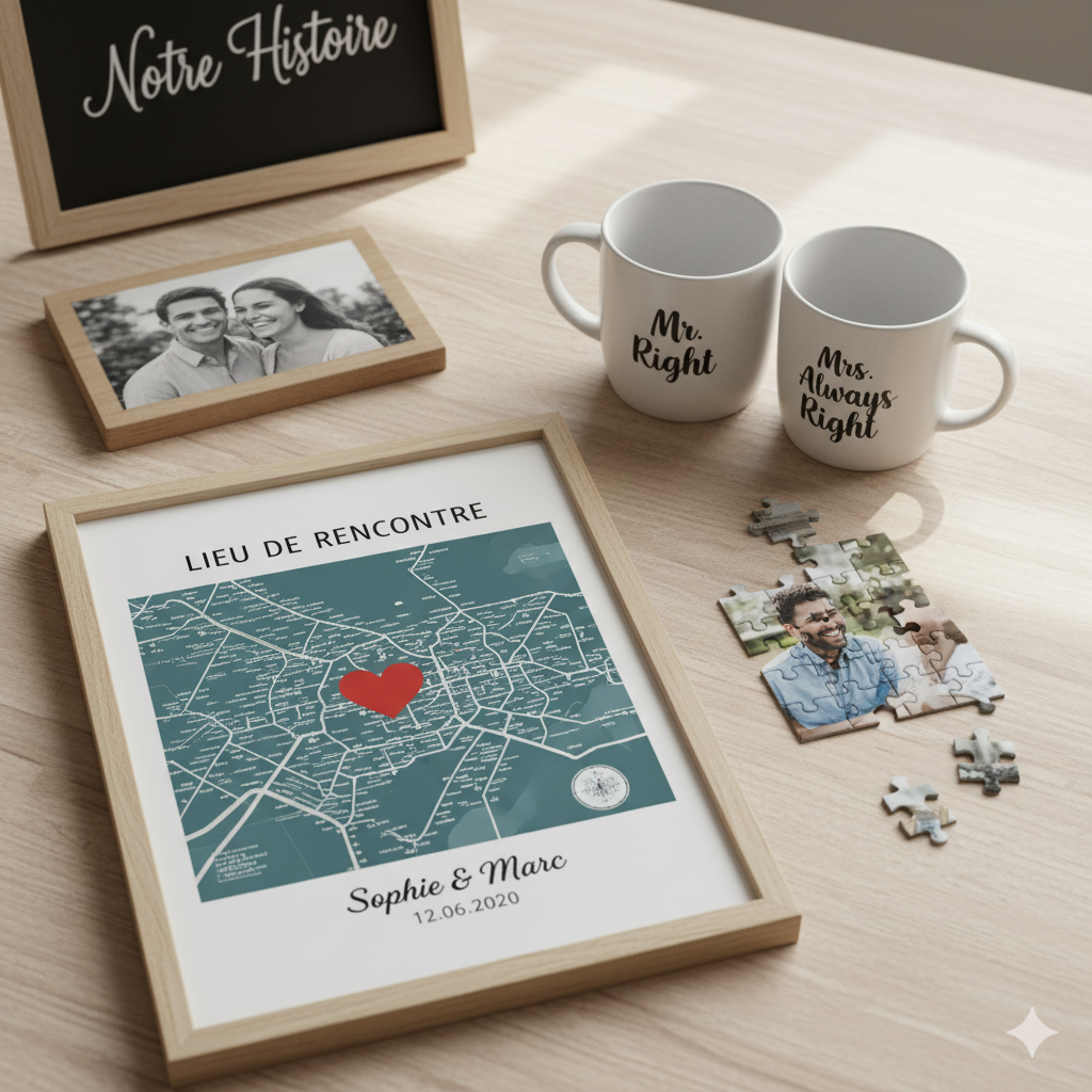 Le Guide Ultime des Cadeaux Personnalisés pour Couples