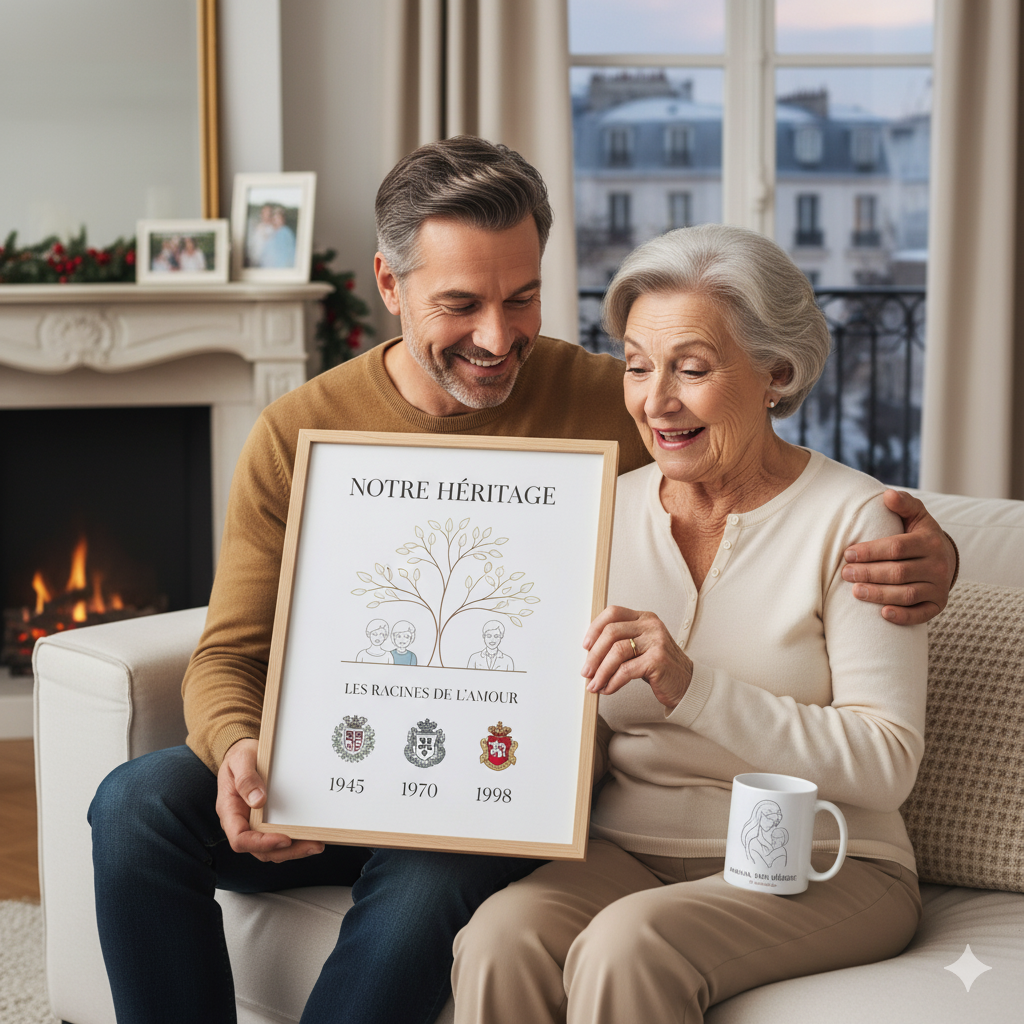 Le cadeau de Noël pour maman qui fait mouche : 5 idées personnalisées pour la surprendre