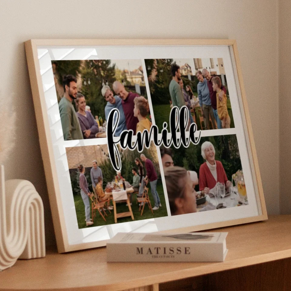 Famille - Affiche personnalisée