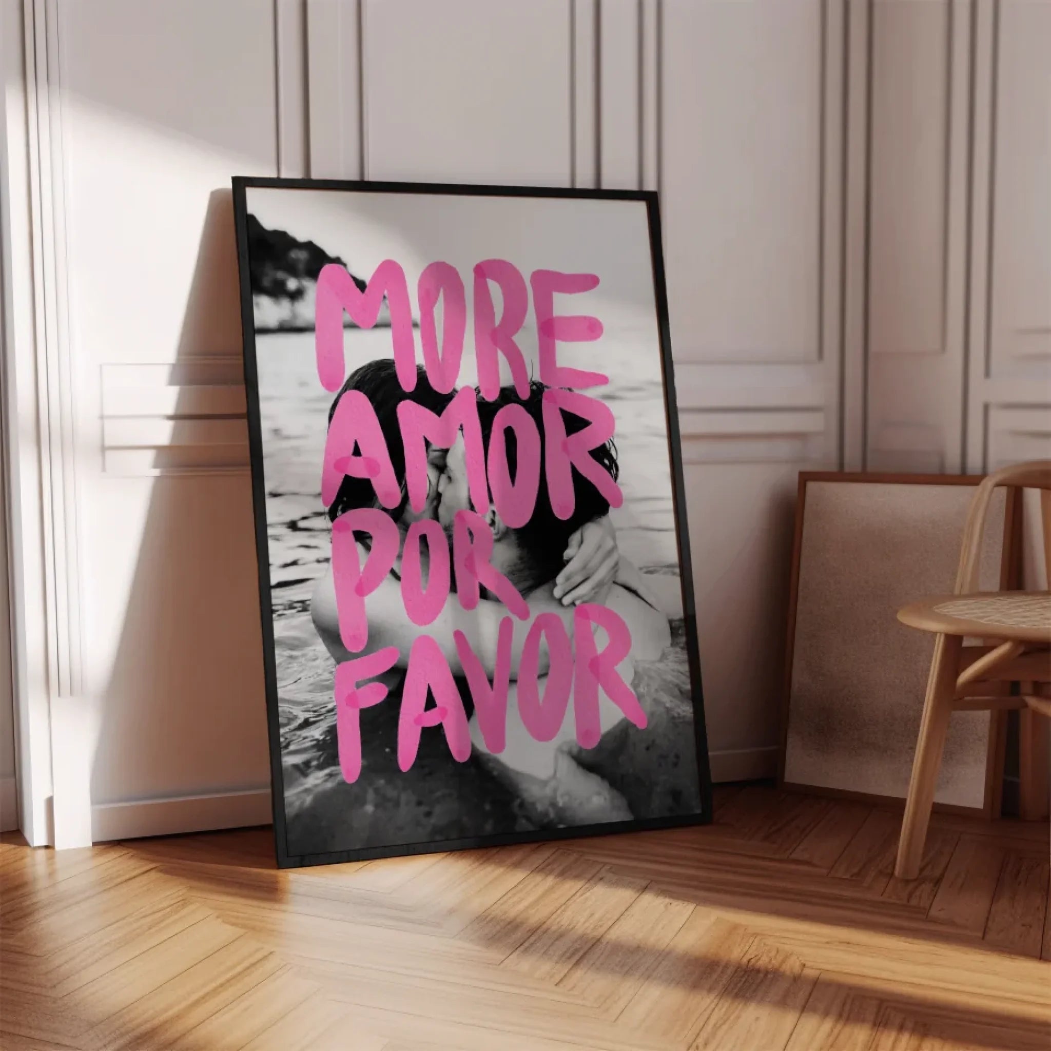 More Amor Por Favor - Affiche personnalisée