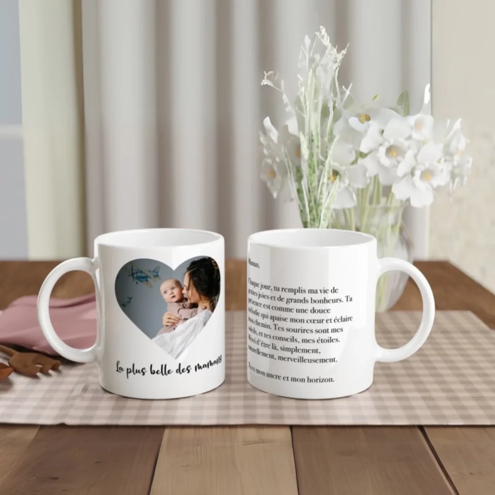 Mug Personnalisé - Photo Ed. Maman