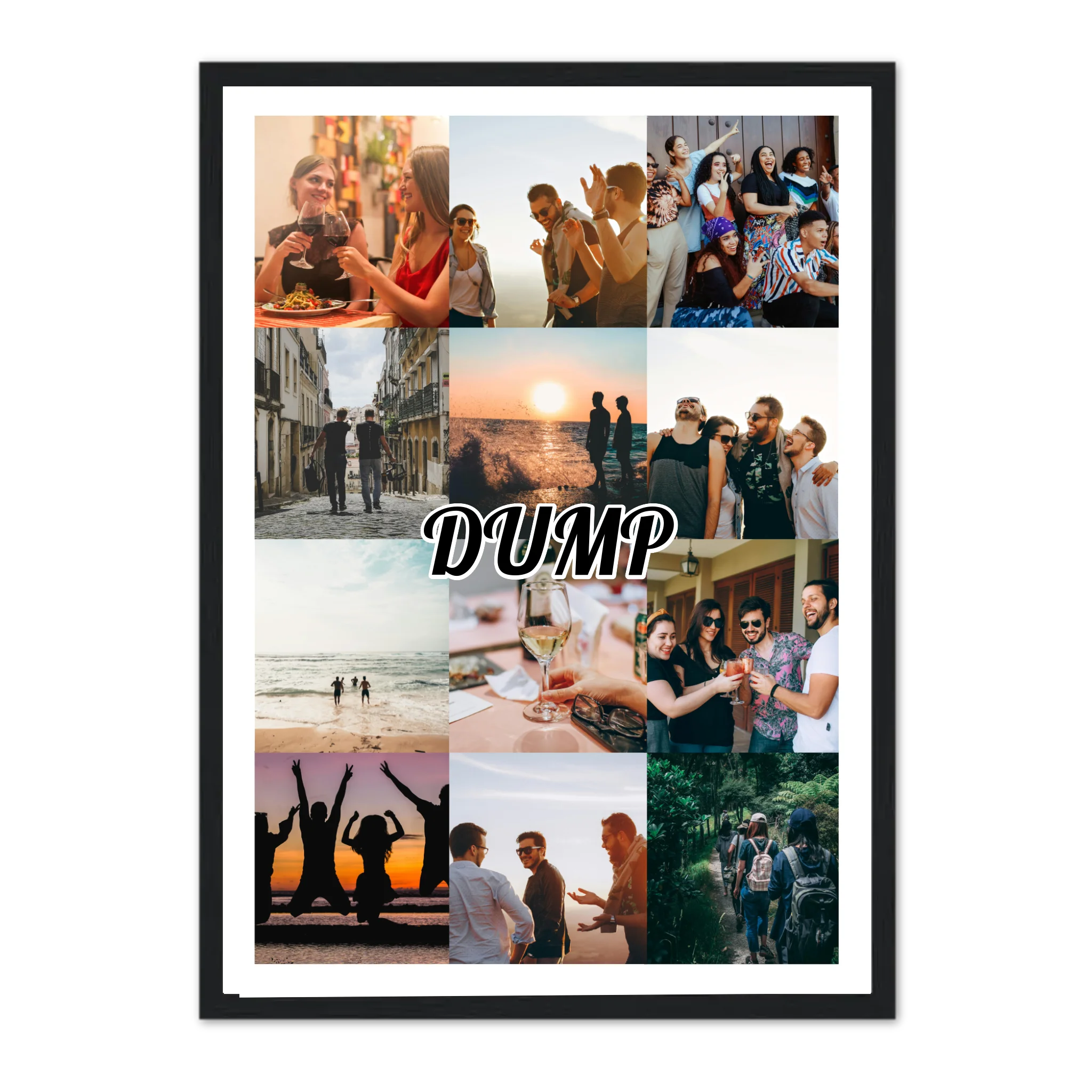 DUMP - Affiche personnalisée