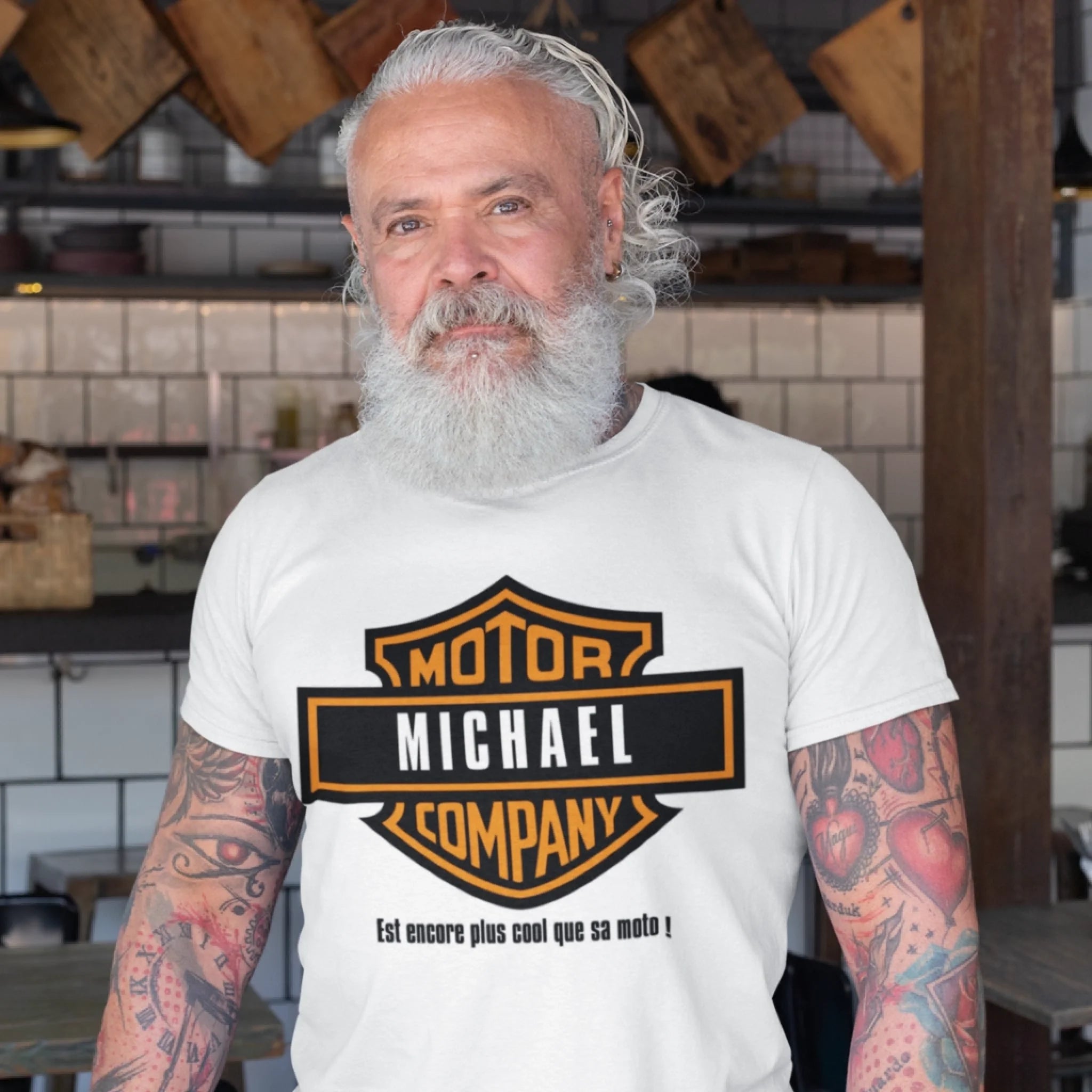 Moto - T-Shirt Personnalisé