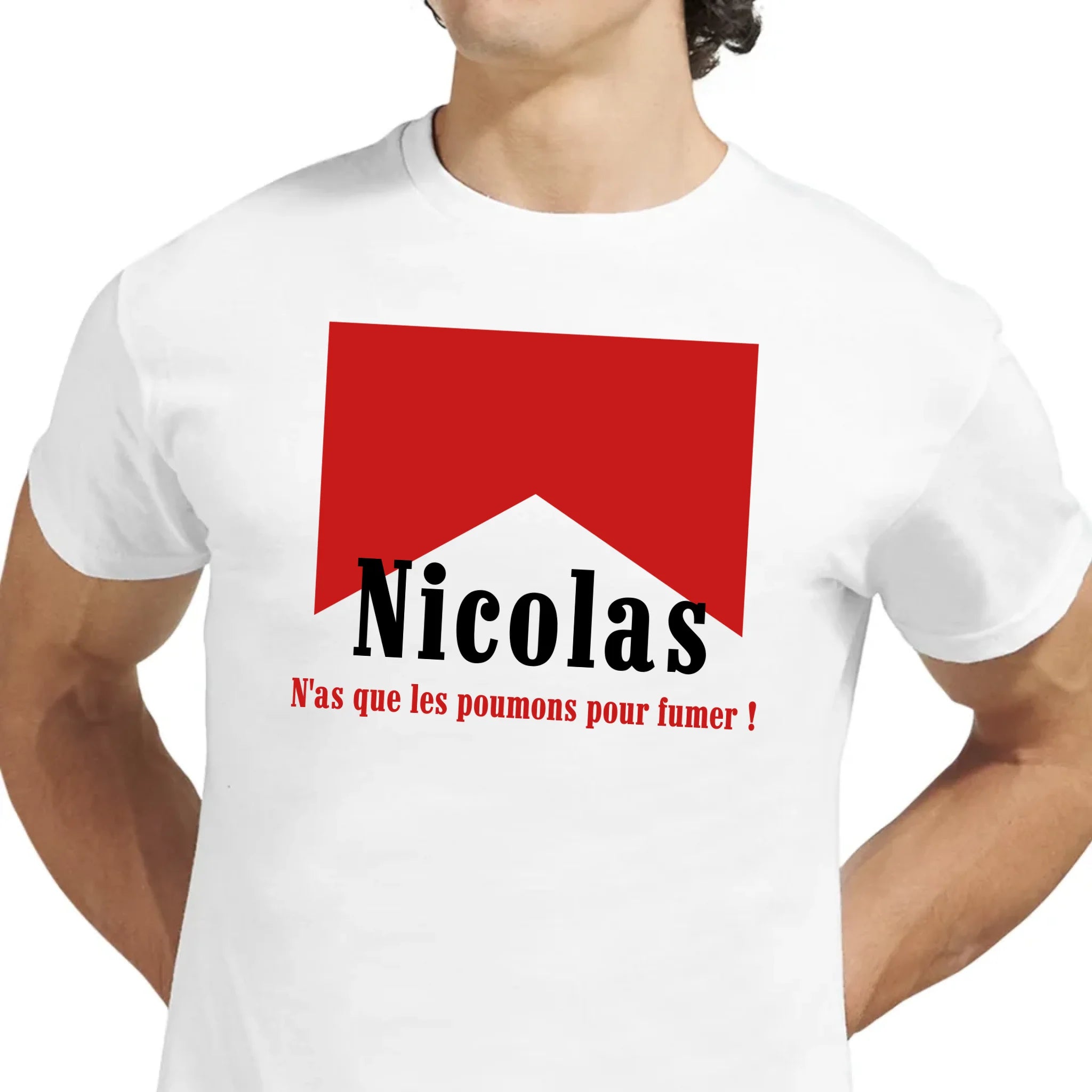 Cigarette - T-Shirt Personnalisé