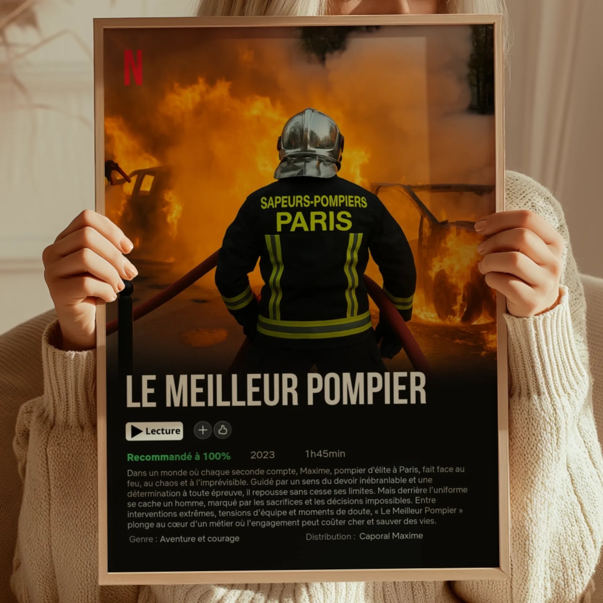 Mon métier mon histoire - Affiche personnalisée