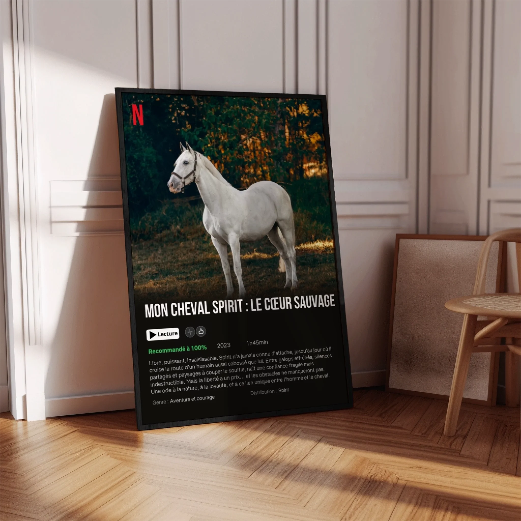 Mon Cheval - Affiche de Film - Affiche personnalisée