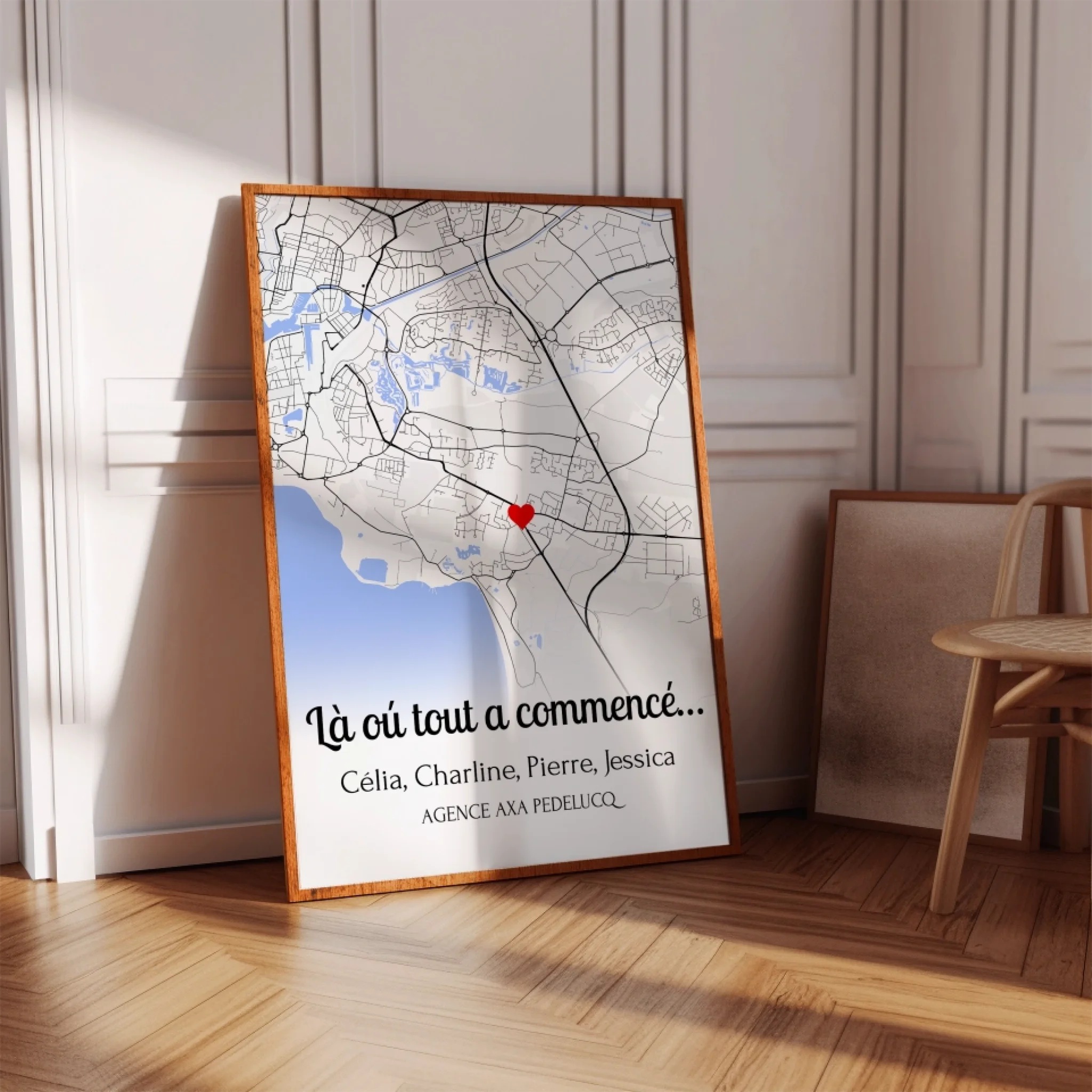 Lieu de Rencontre - Affiche personnalisée