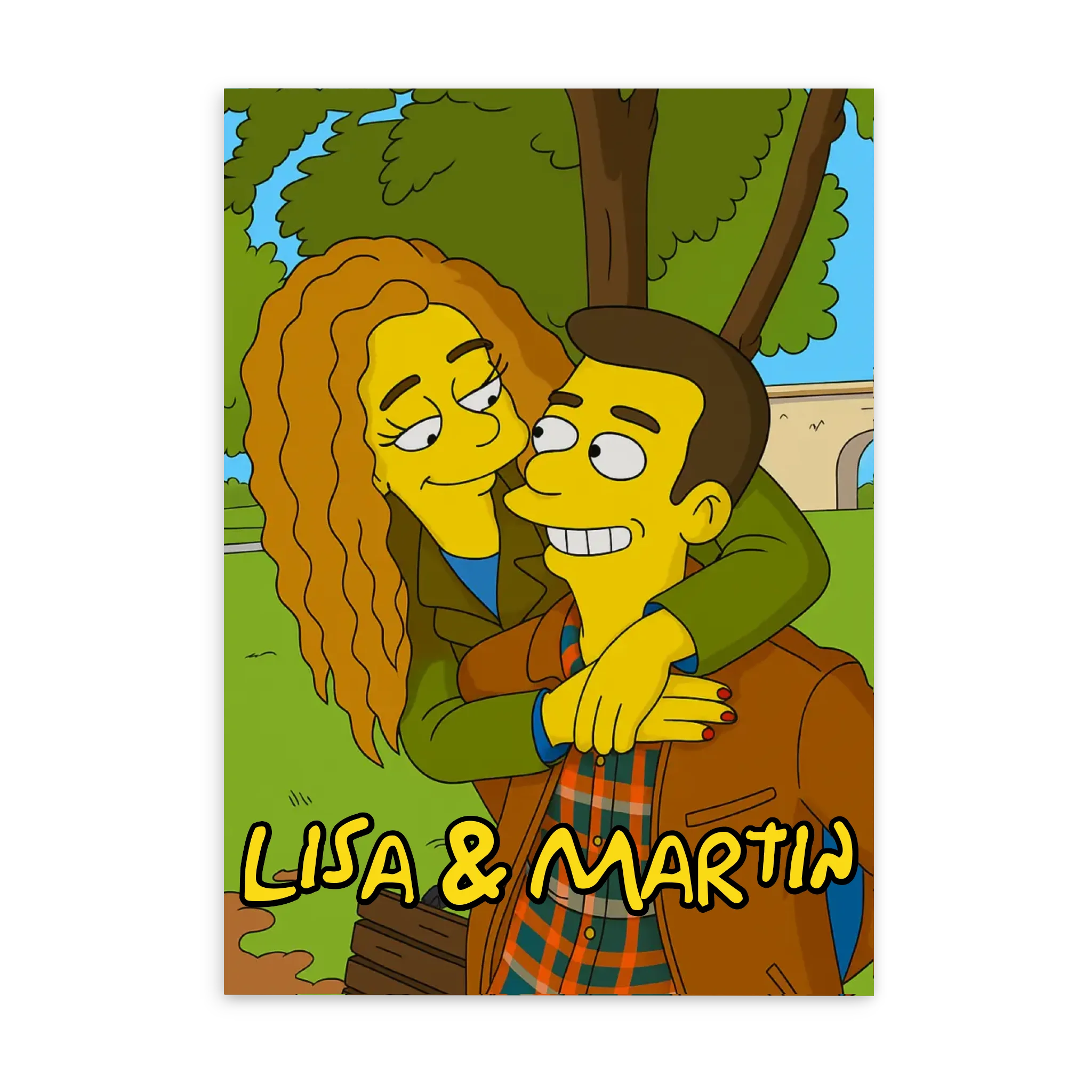 Simpson - Affiche personnalisée