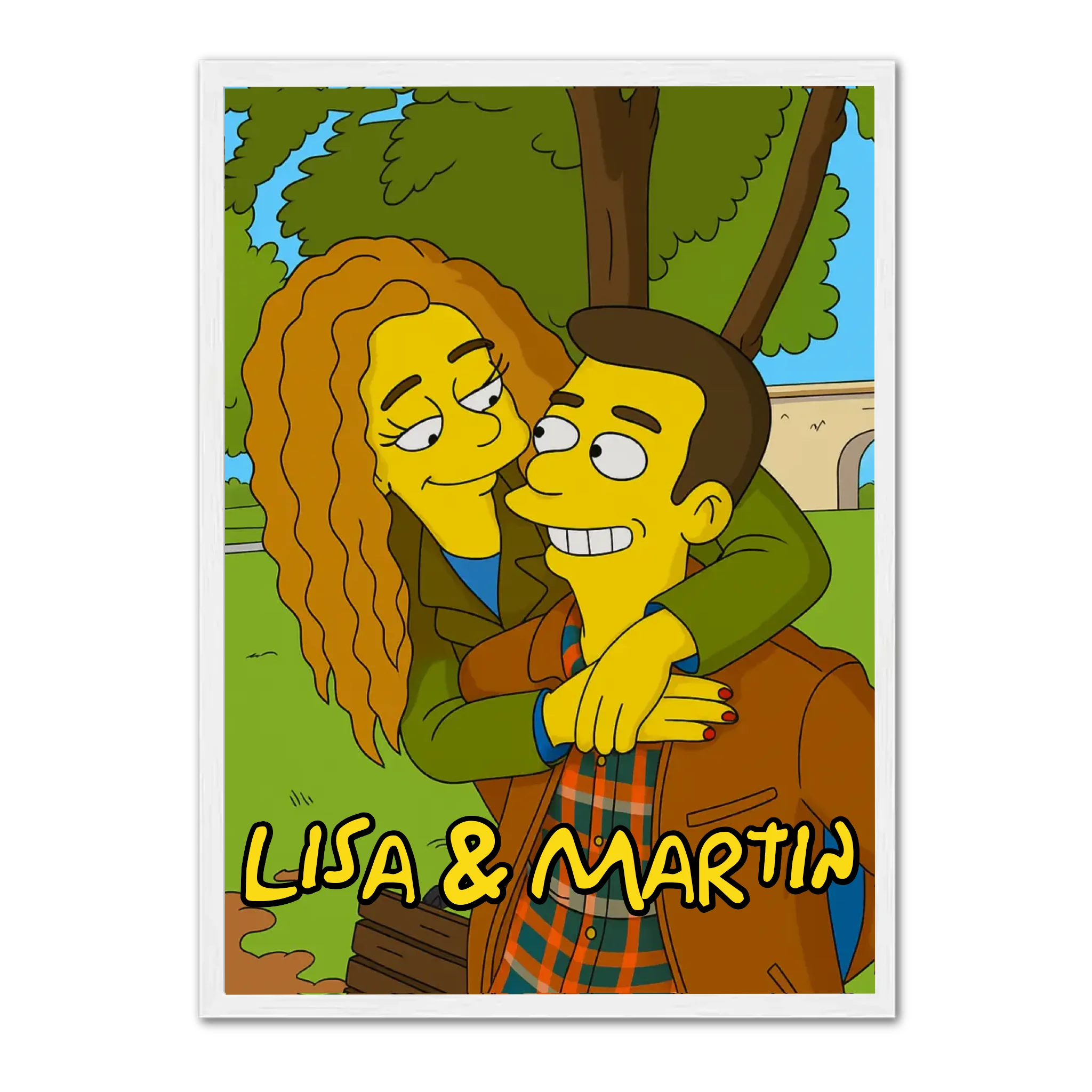 Simpson - Affiche personnalisée
