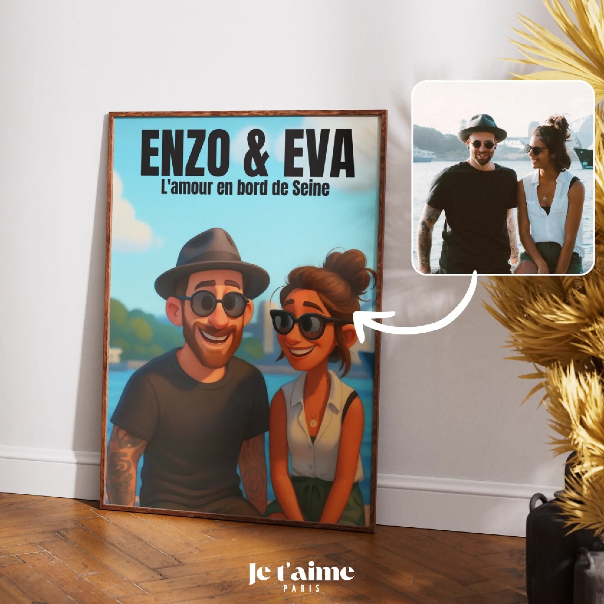 Pixar - Affiche personnalisée