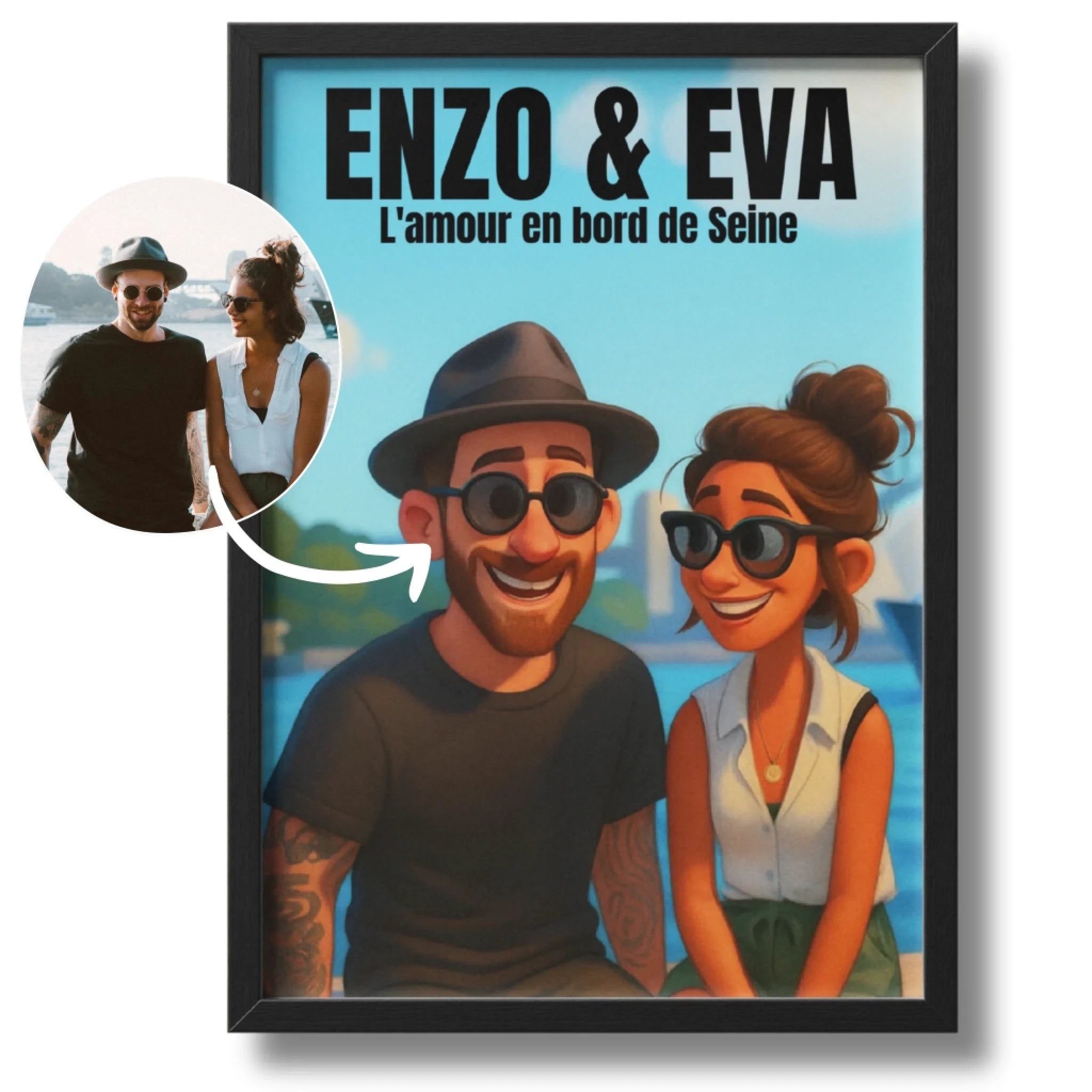 Pixar - Affiche personnalisée