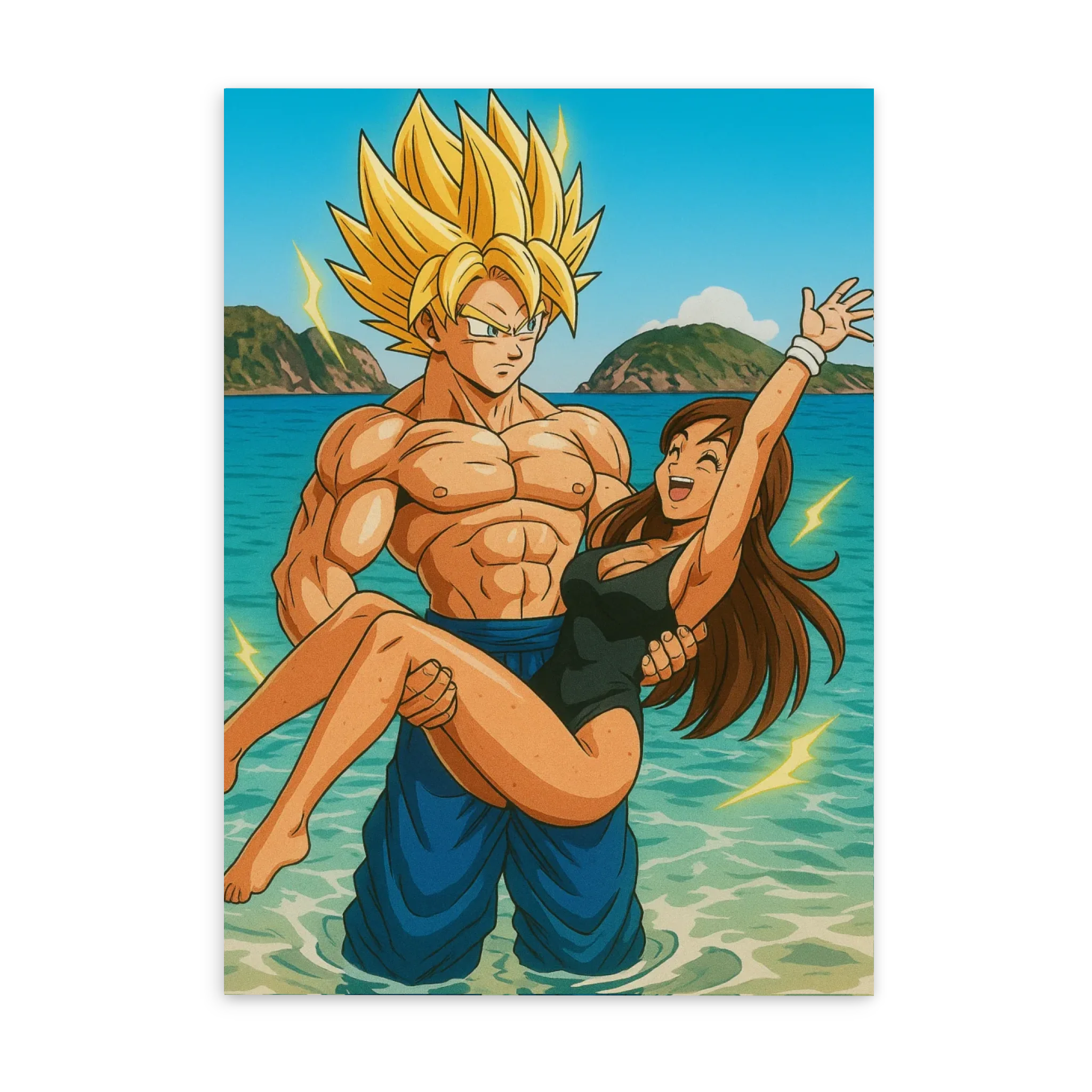 Dragon Ball Z - Affiche personnalisée