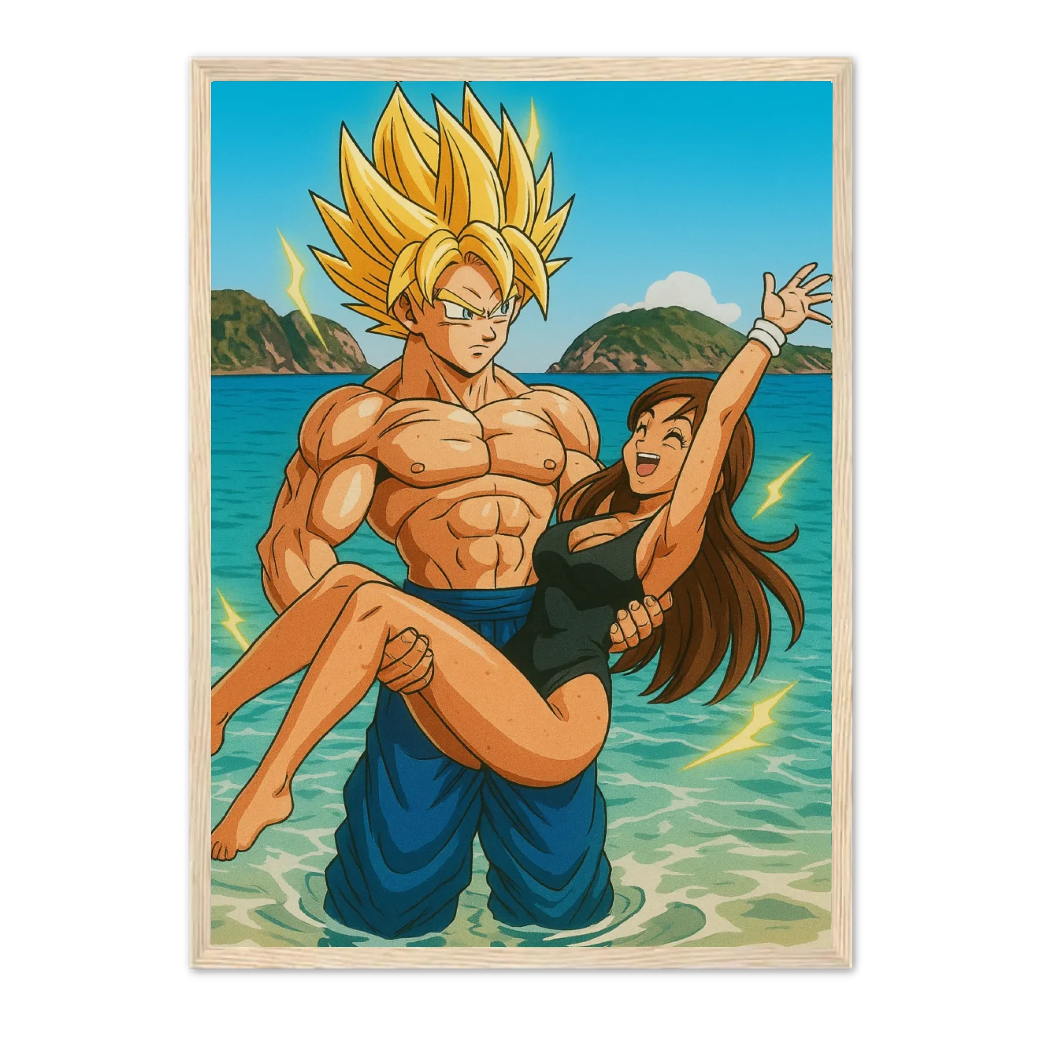 Dragon Ball Z - Affiche personnalisée