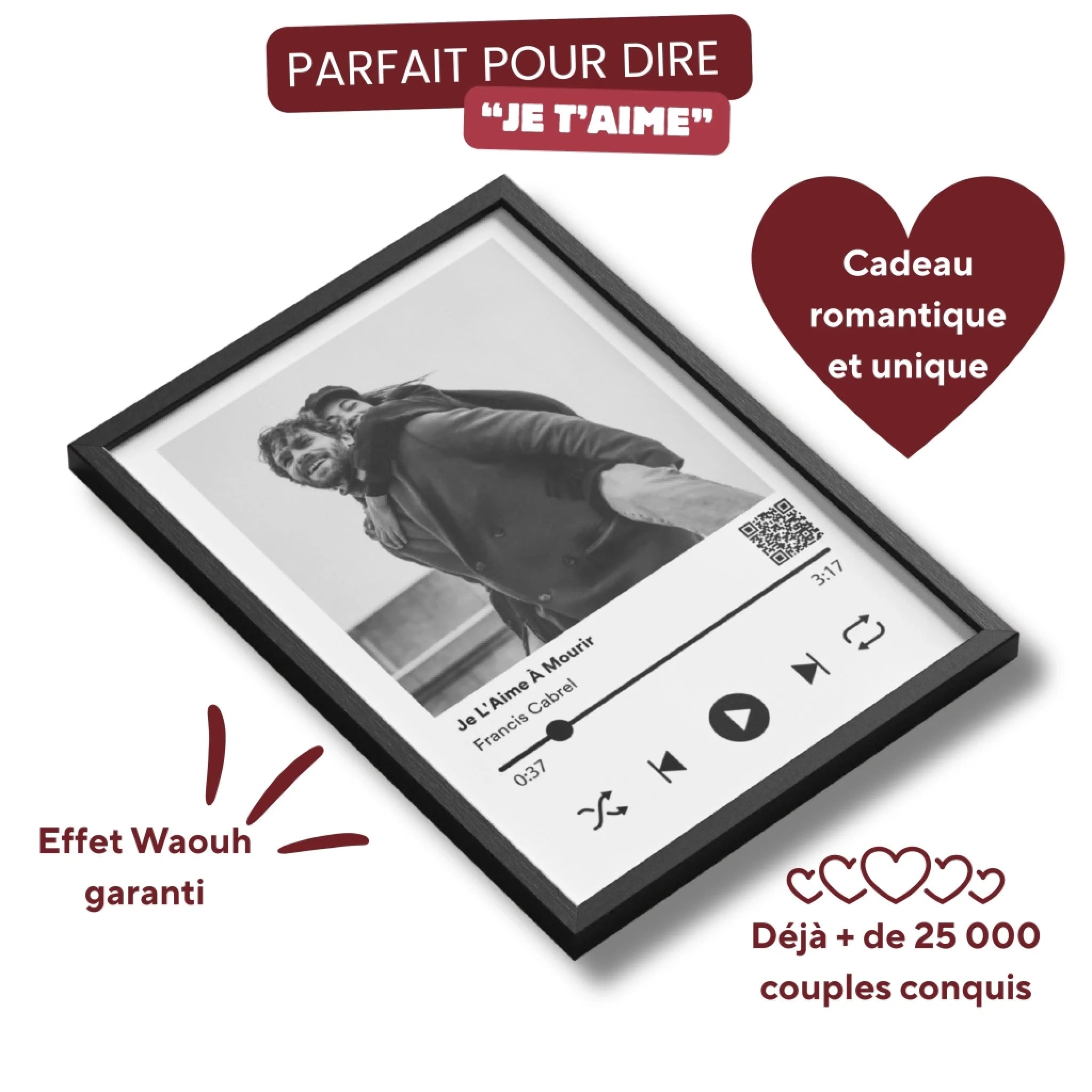 Album musique - Affiche personnalisée