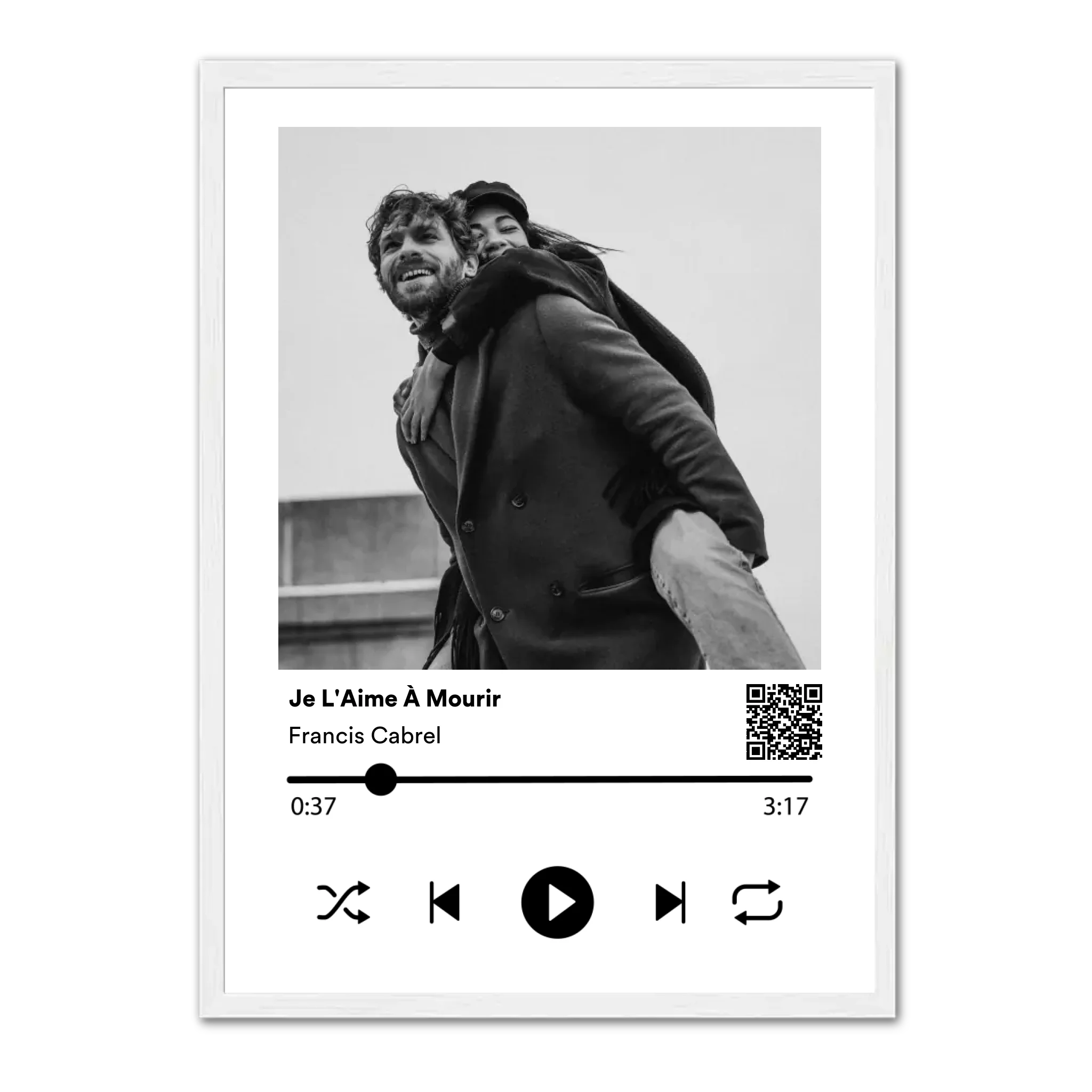 Album musique - Affiche personnalisée