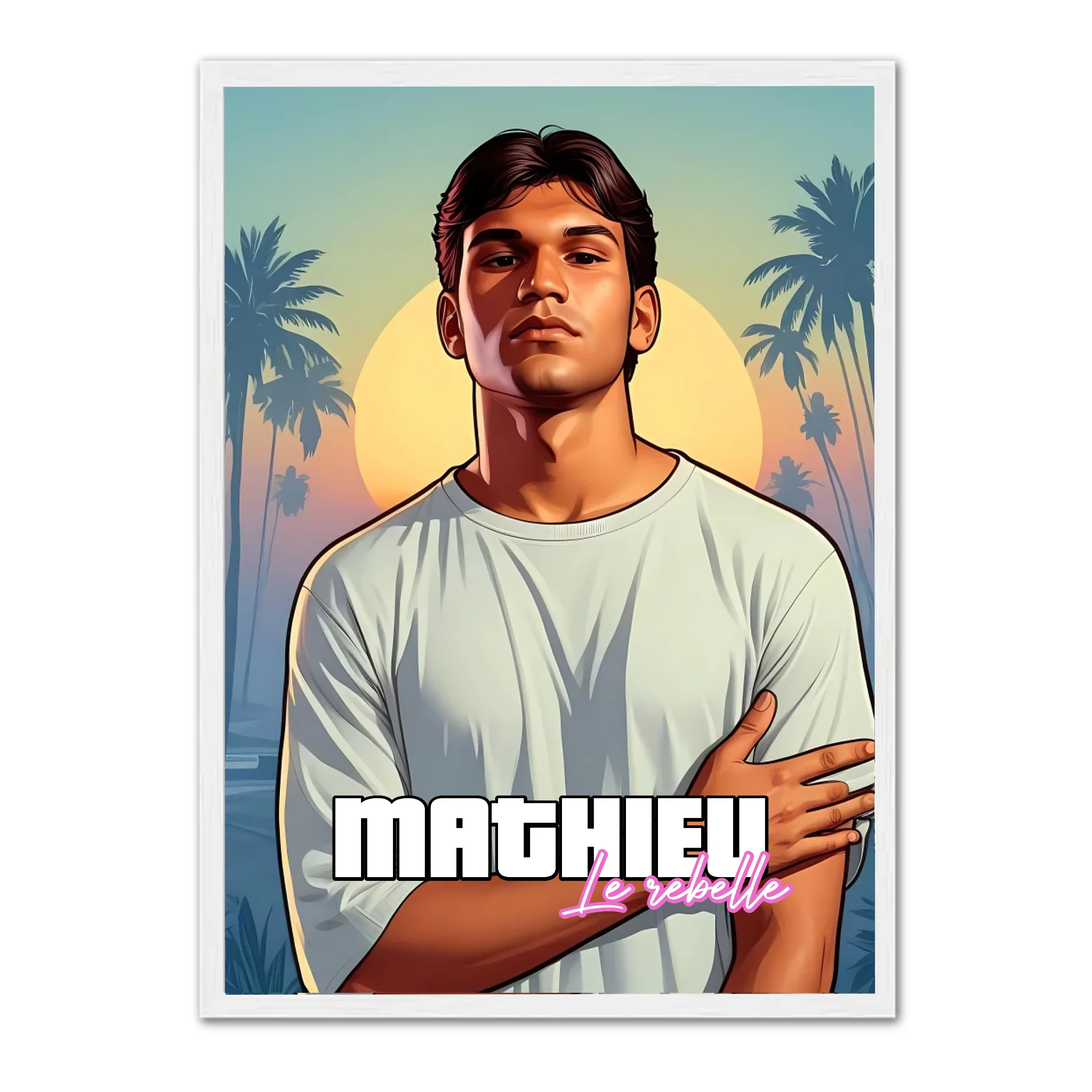 GTA Style - Affiche personnalisée