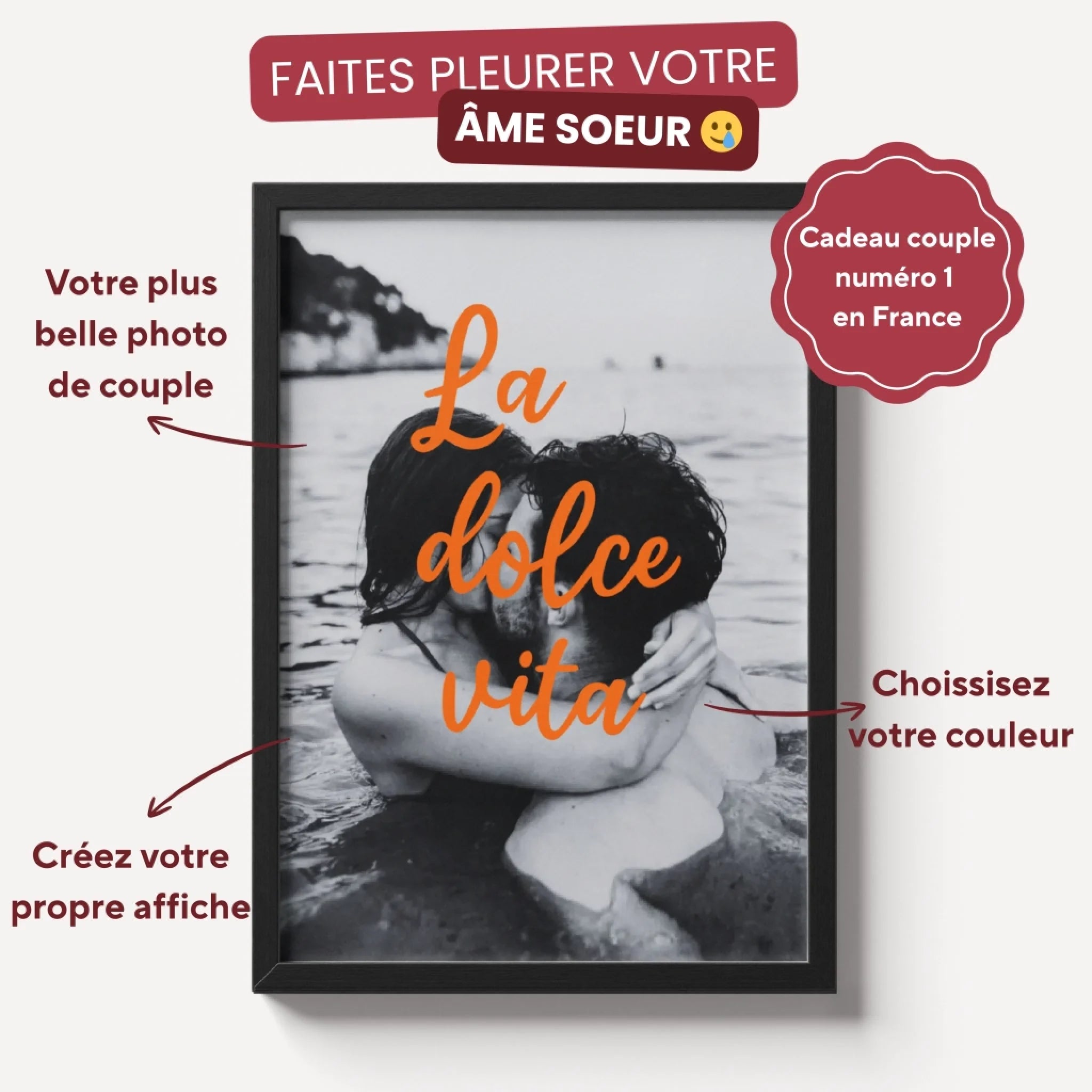 La Dolce Vita - Affiche personnalisée
