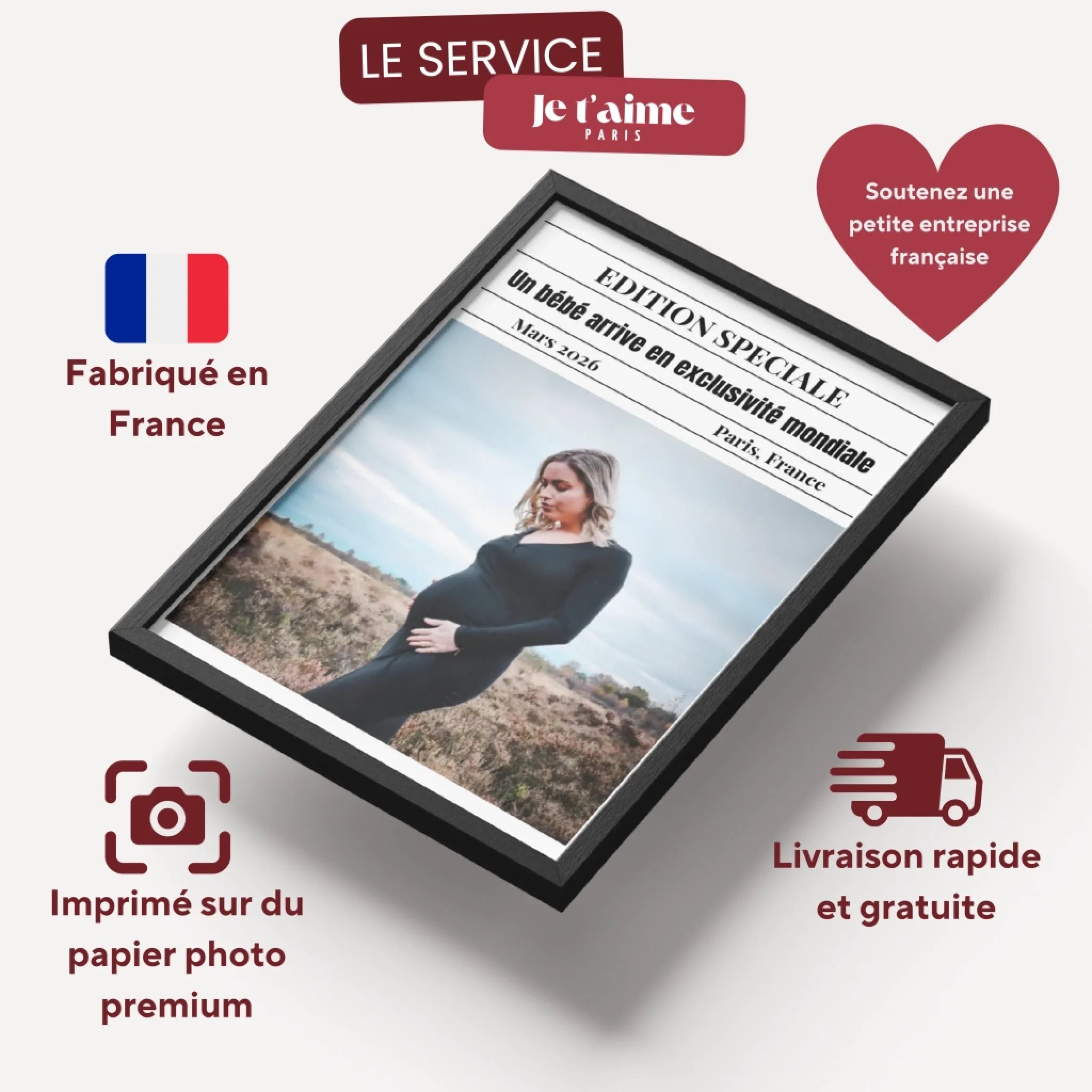Edition Spéciale Grossesse - Affiche personnalisée