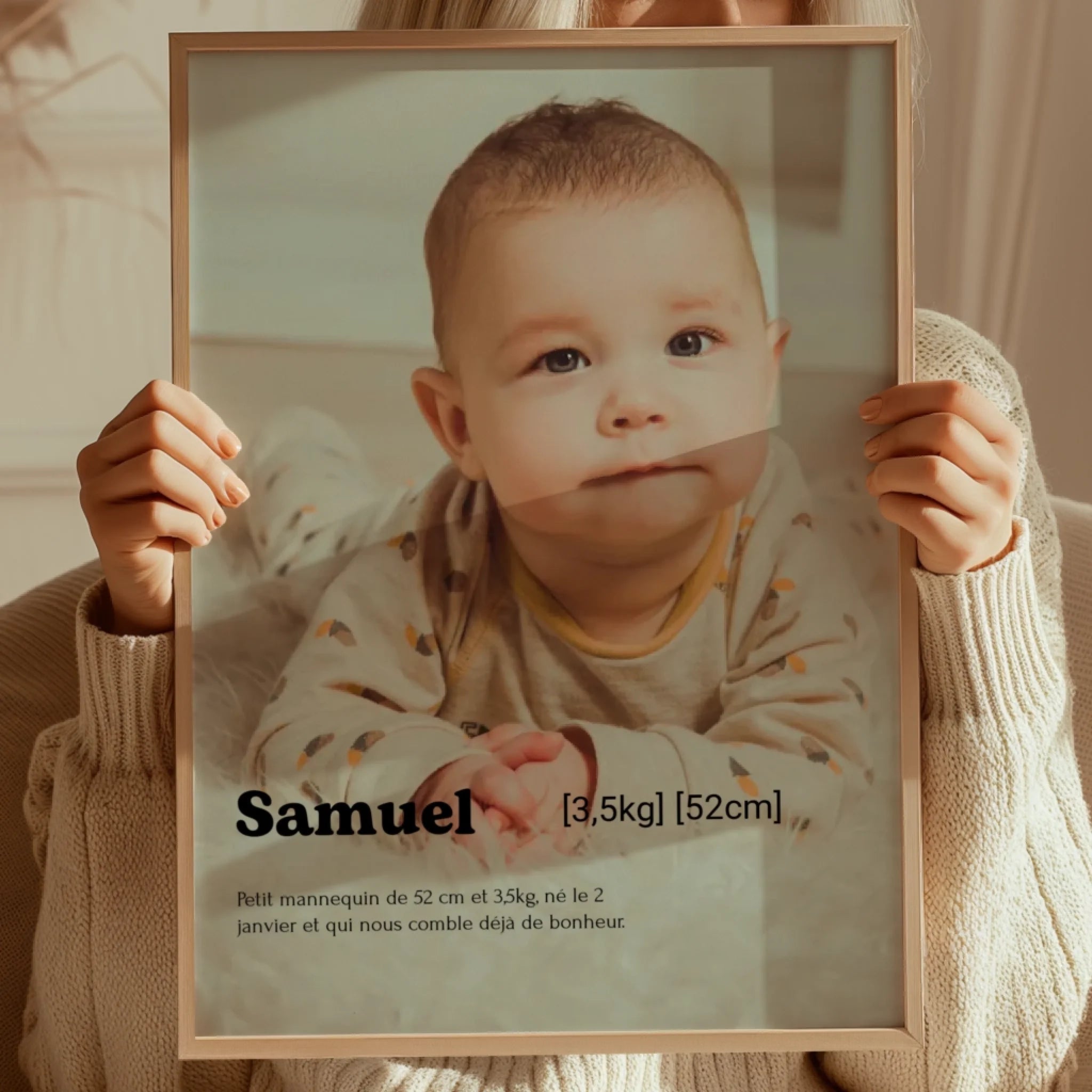 Naissance définition - Affiche personnalisée