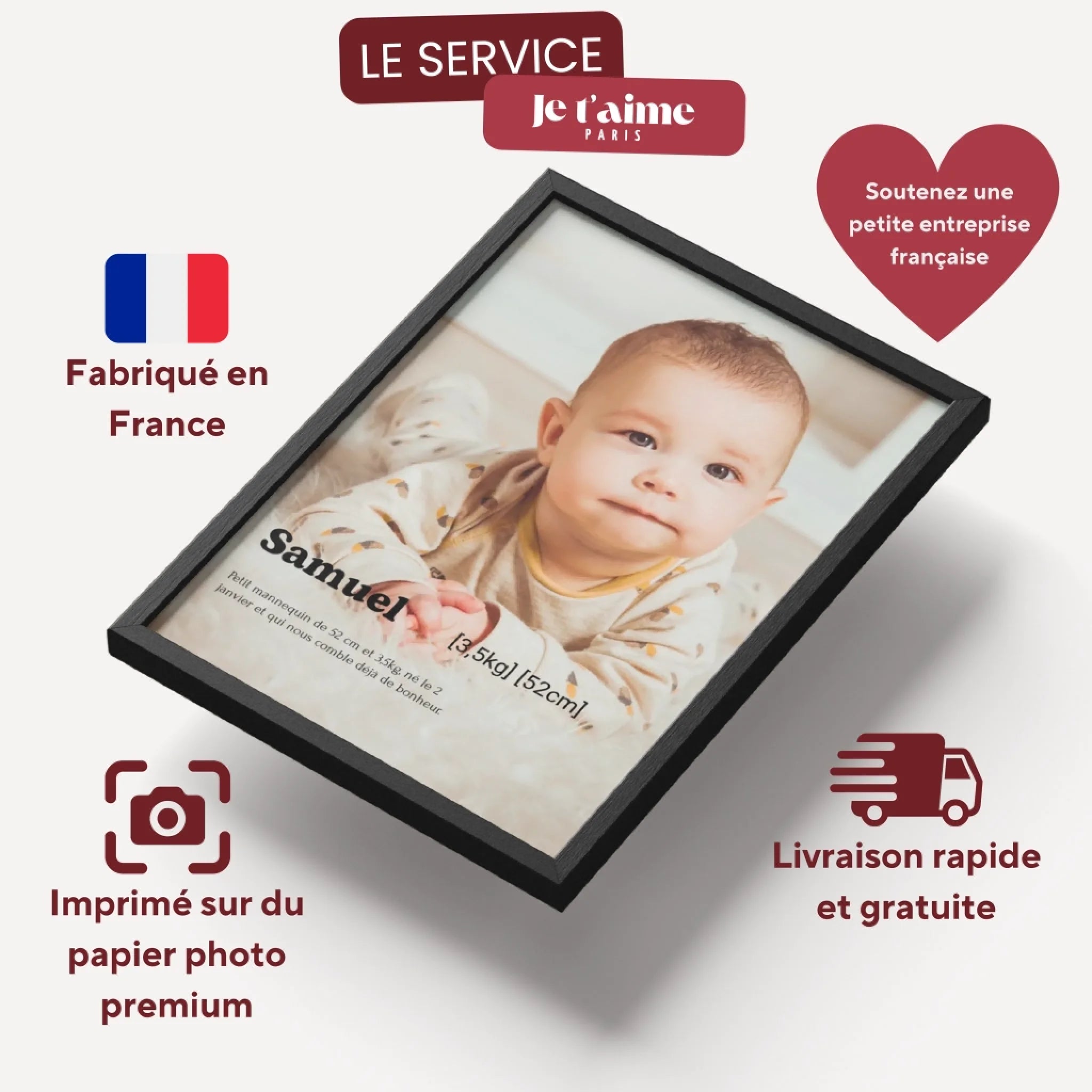 Naissance définition - Affiche personnalisée