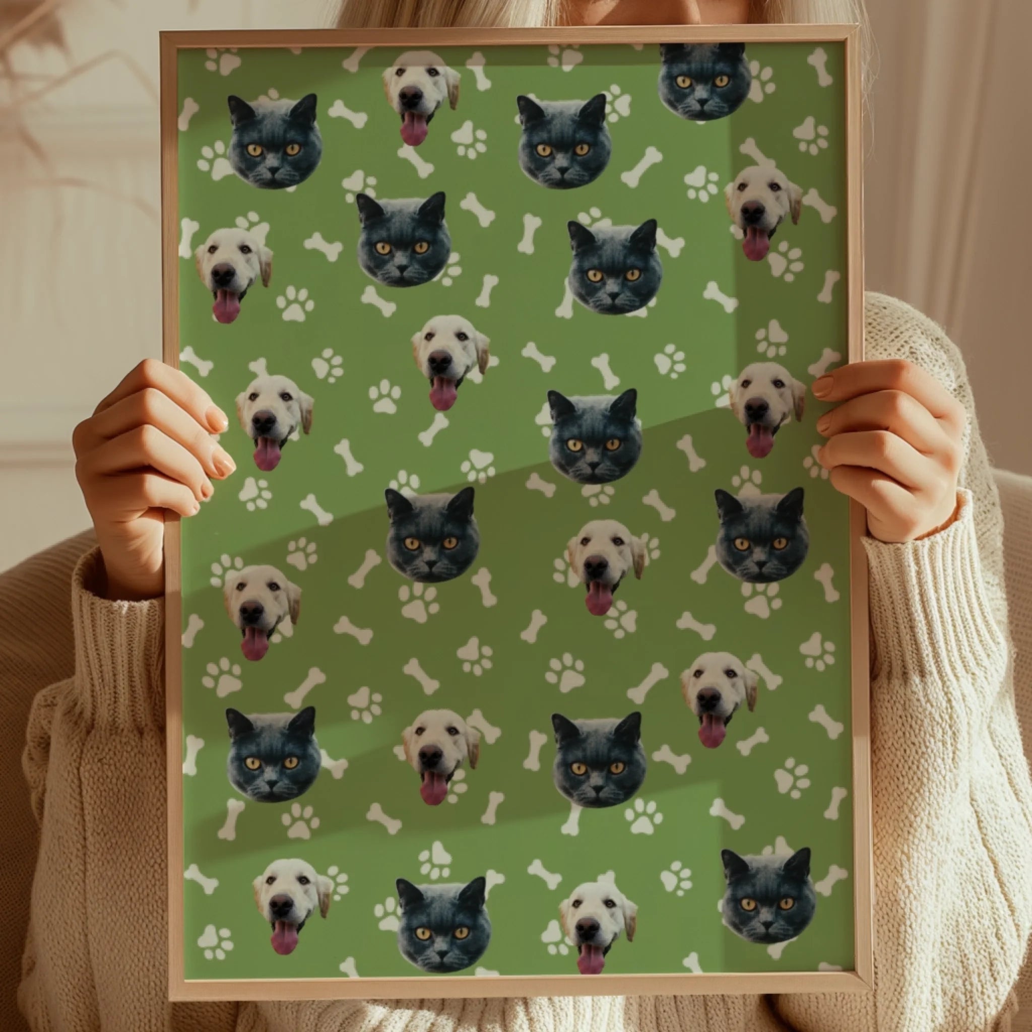 Mosaïque compagnon- Affiche personnalisée
