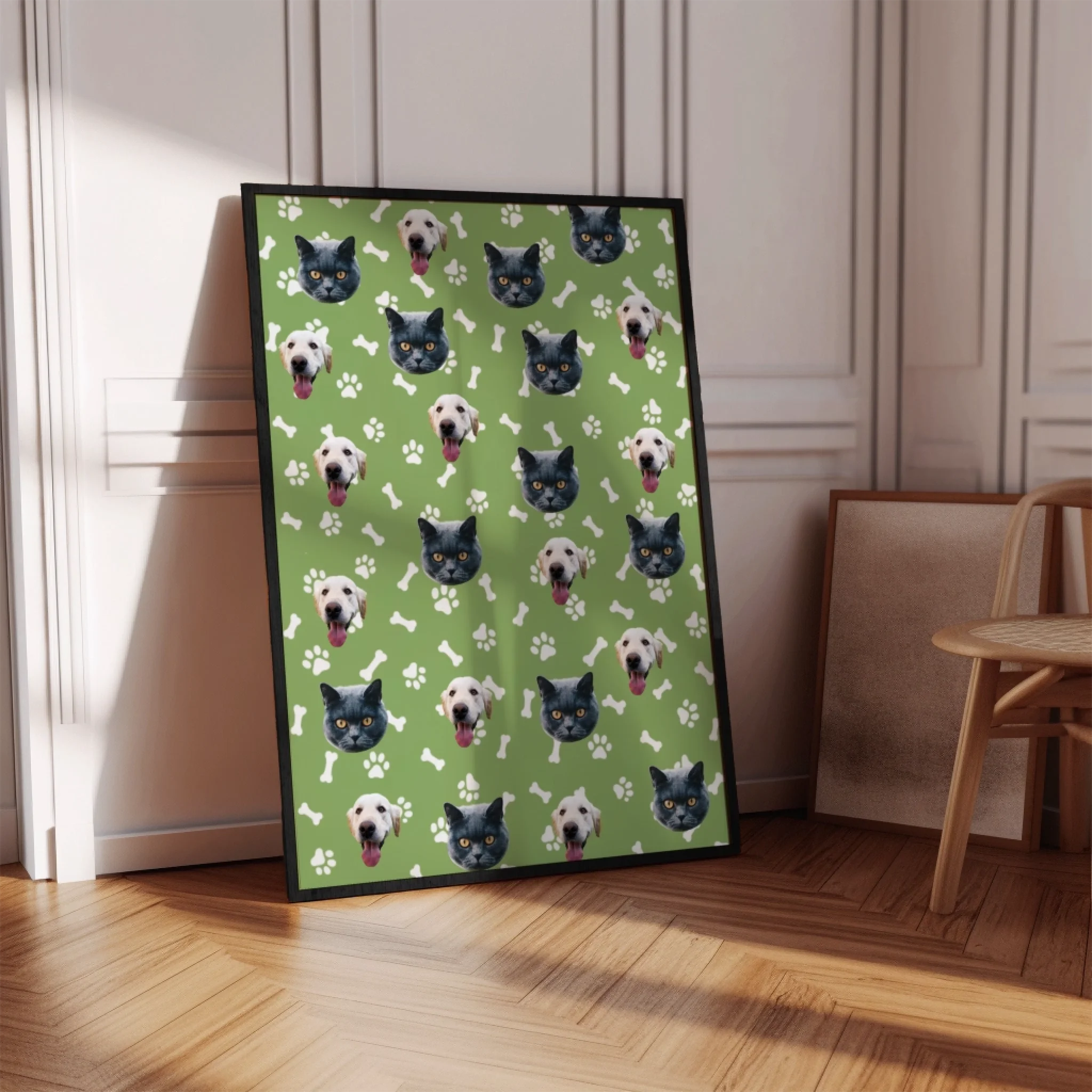 Mosaïque compagnon- Affiche personnalisée