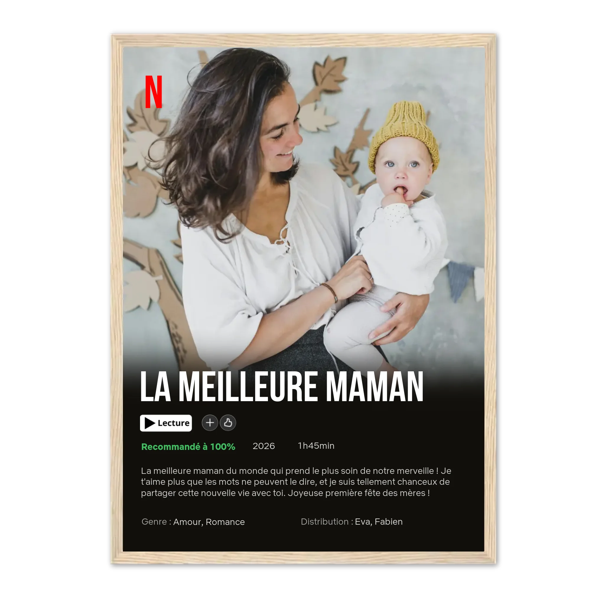Notre Propre Film (Edition Maman) - Affiche personnalisée