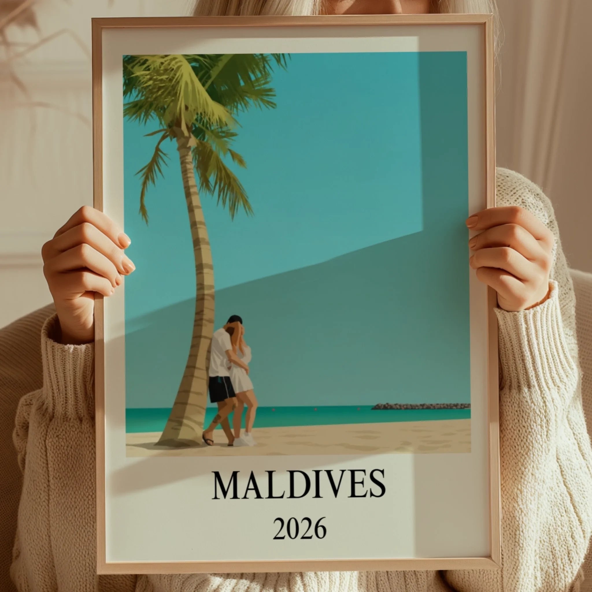 Vacances - Affiche personnalisée