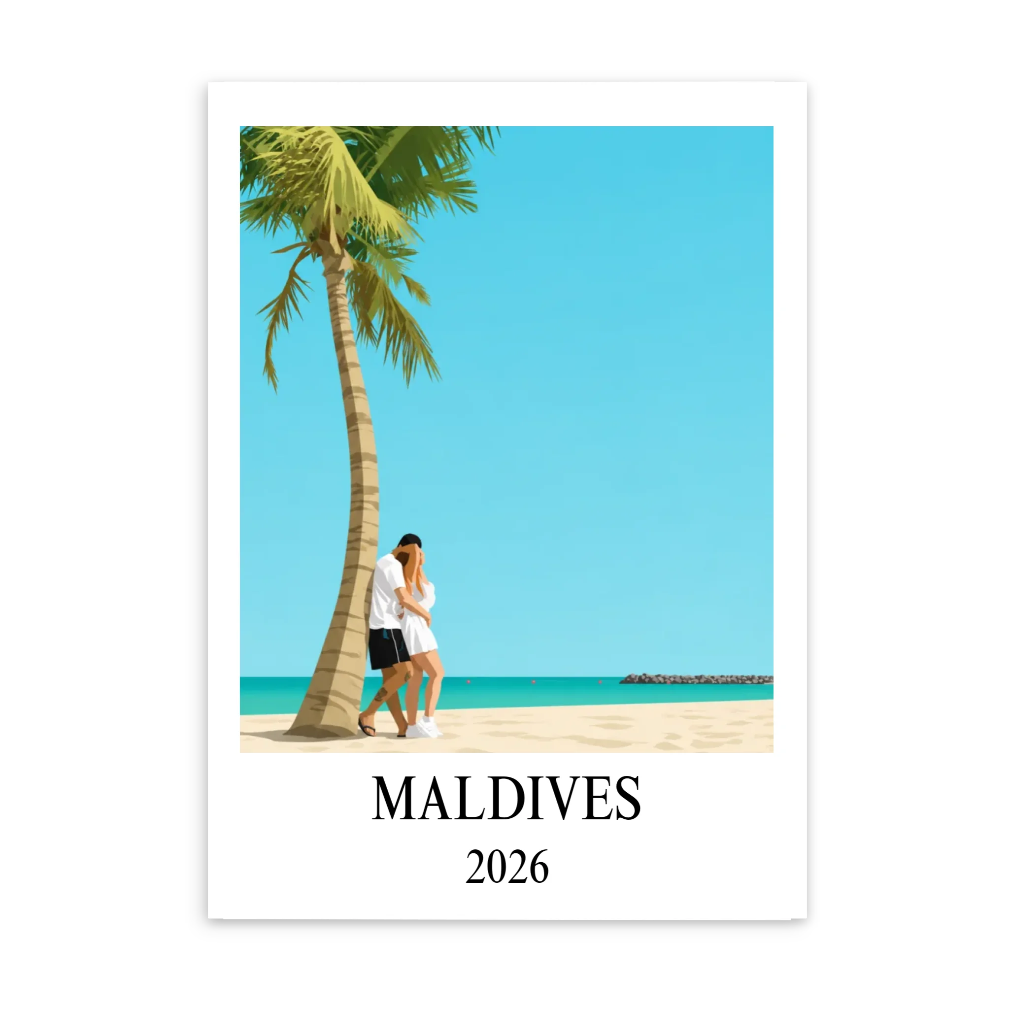 Vacances - Affiche personnalisée