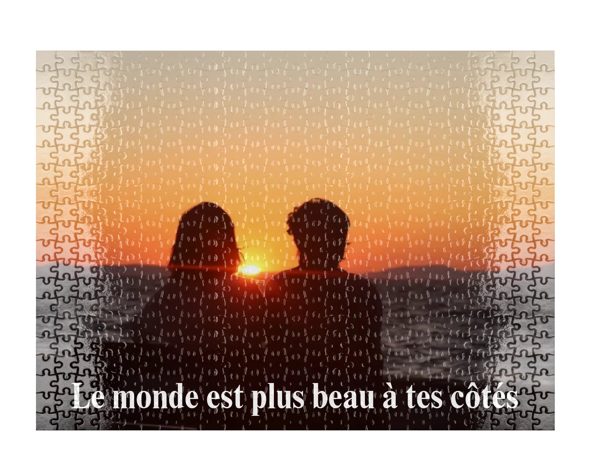 Vacances - Puzzle personnalisé