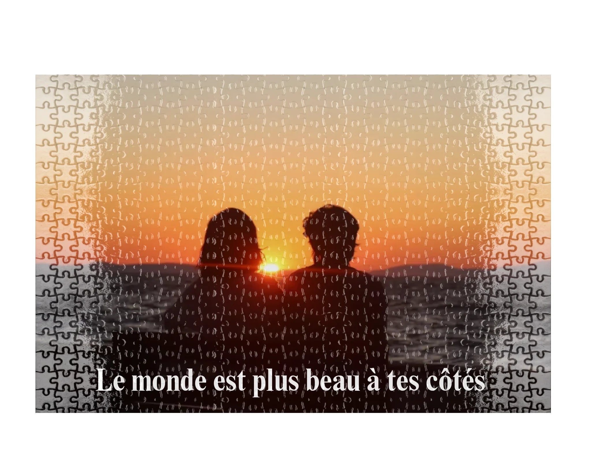 Vacances - Puzzle personnalisé