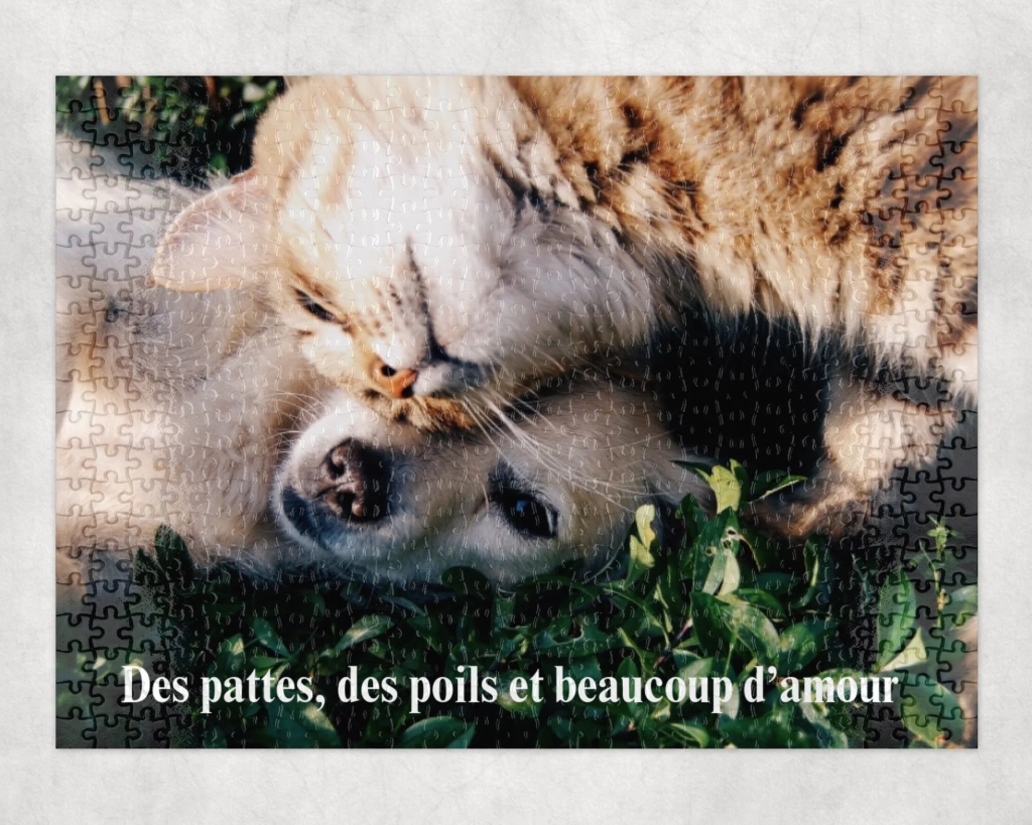 Animaux - Puzzle personnalisé