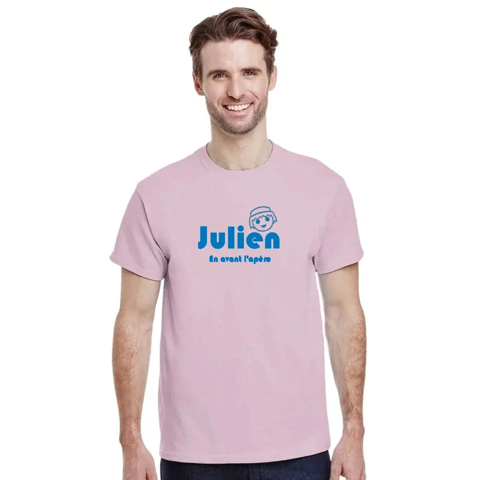 En avant l'apéro - T-Shirt Personnalisé Gelato